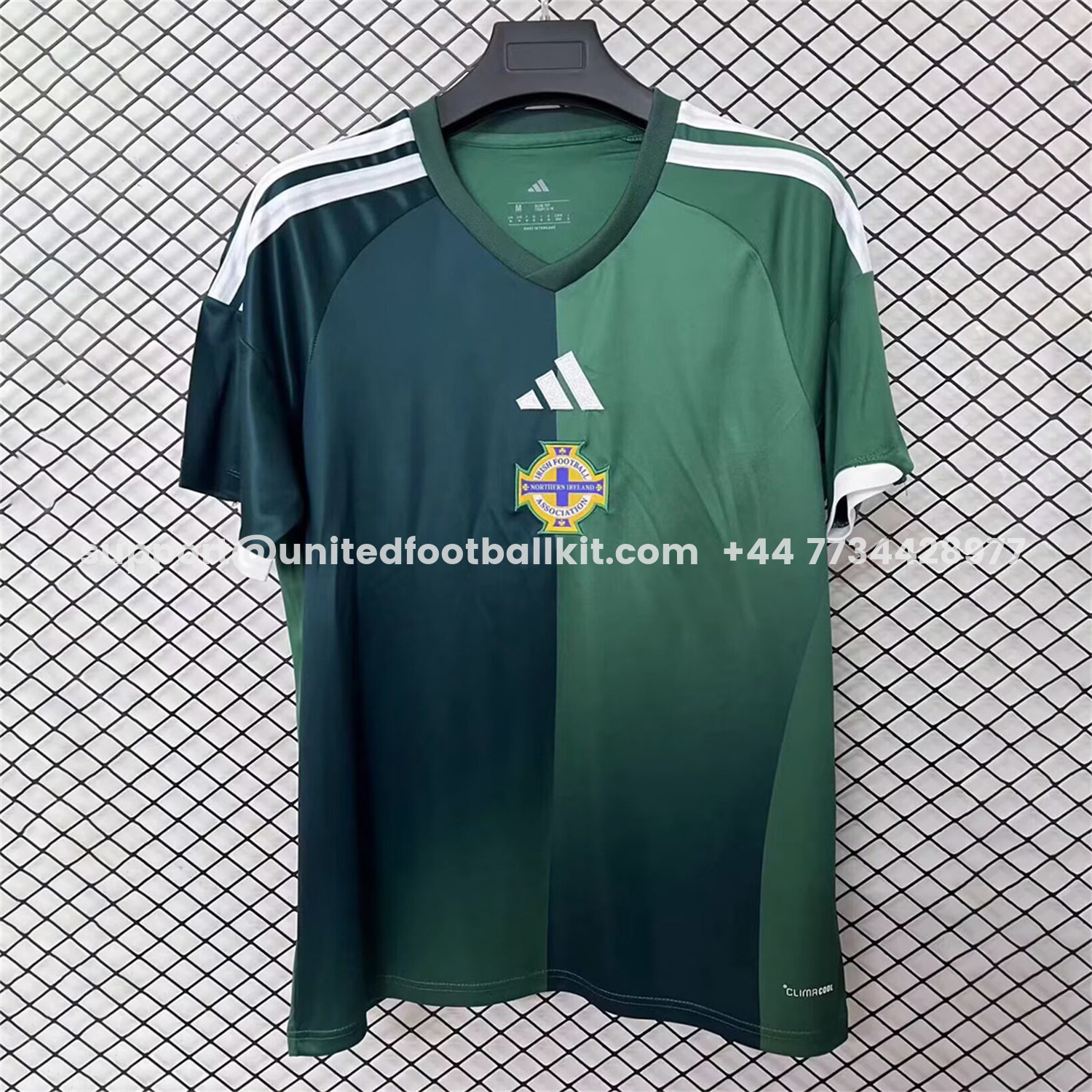 Unitedfootballkit.com | Northern Ireland 2026 Home Jersey - Fans Version -Customize Name, Number and Patch | Worldwide Shipping