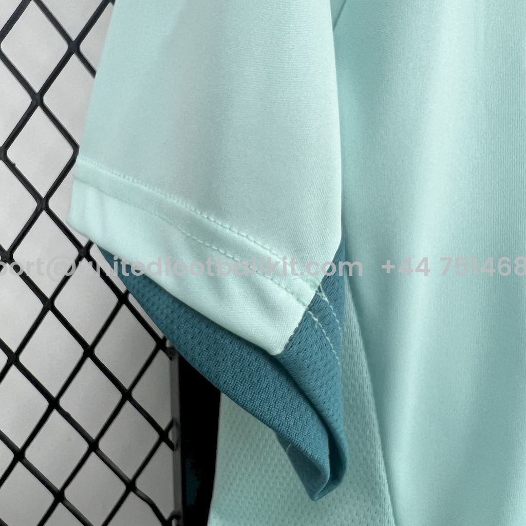 Unitedfootballkit.com | Cruzeiro 2025 Cyan-Blue Training Jersey - Fans Version -Customize Name, Number and Patch | Worldwide Shipping