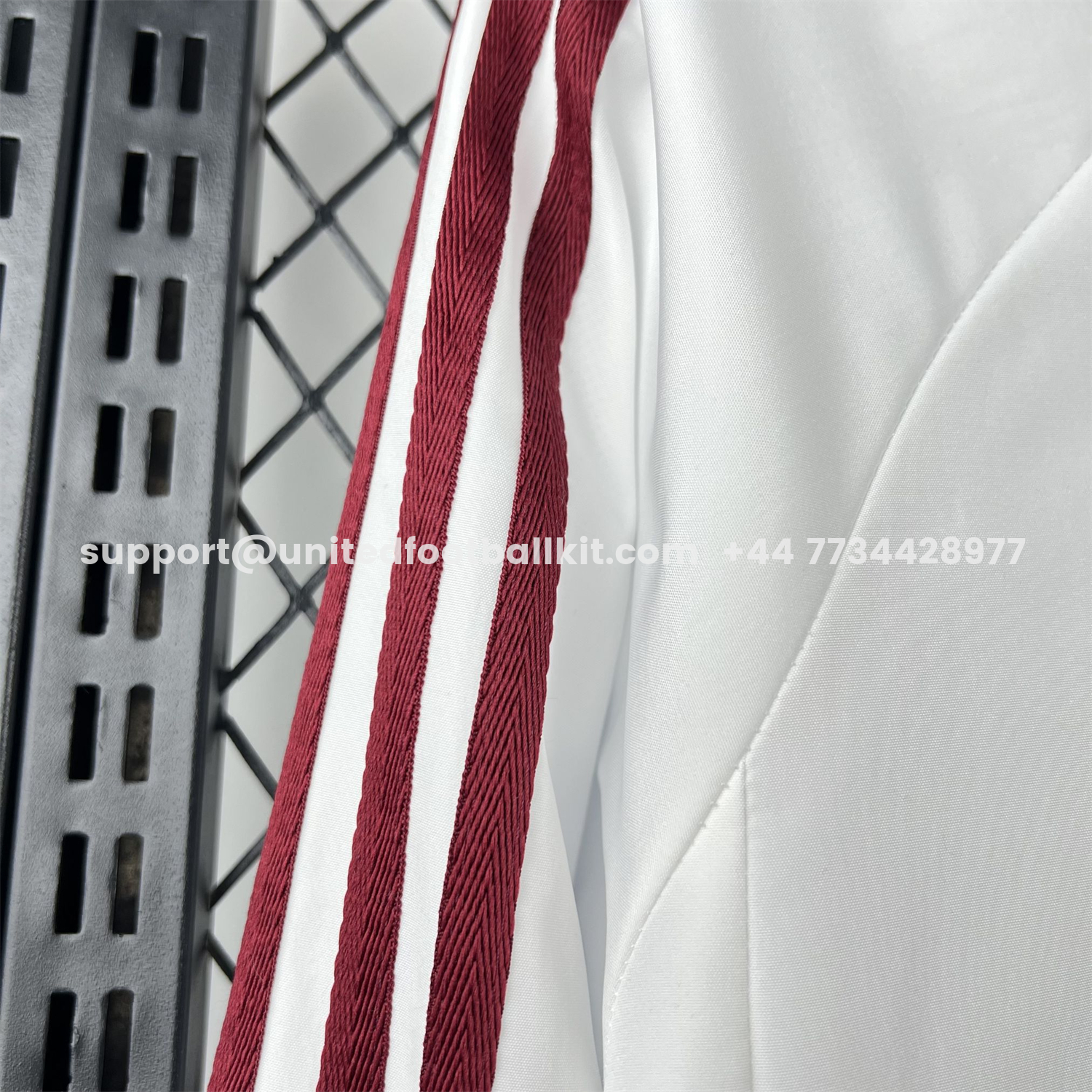 Unitedfootballkit.com | Spain 2026 Away Windbreaker Jacket - White -Customize Name, Number and Patch | Worldwide Shipping