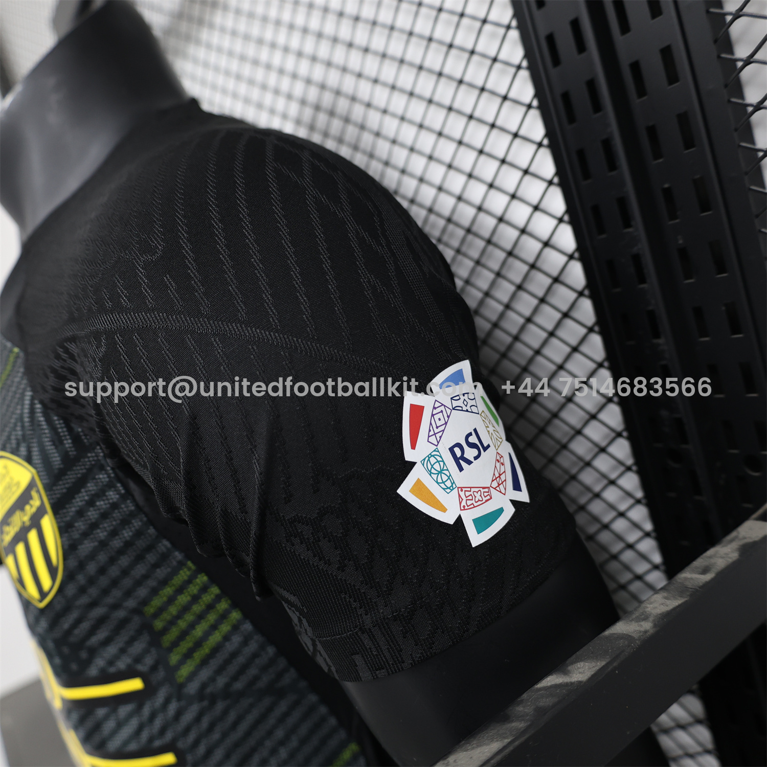 Unitedfootballkit.com | Al Ittihad Jeddah United 24-25 Third Jersey with New Sponsers - Player Version -Customize Name, Number and Patch | Worldwide Shipping