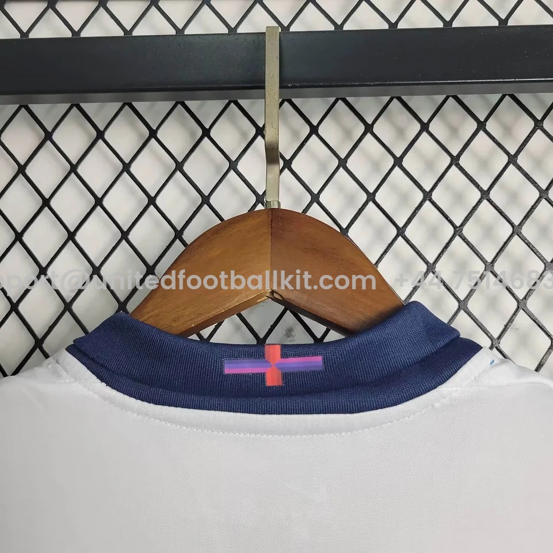 Unitedfootballkit.com | England 2024 Home Stadium Kids Kit -Customize Name, Number and Patch | Worldwide Shipping