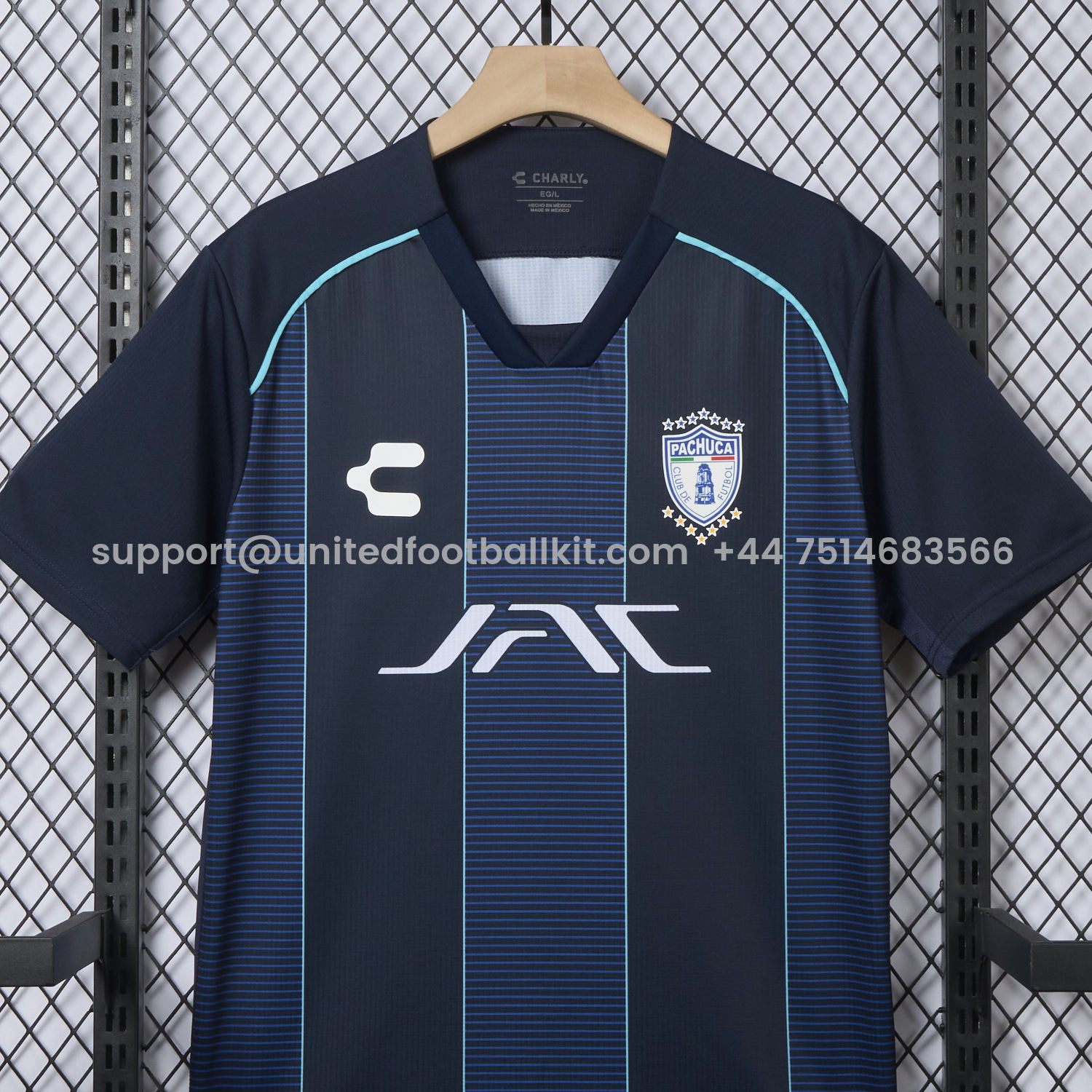 Unitedfootballkit.com | Pachuca 25-26 Away Jersey - Fans Version -Customize Name, Number and Patch | Worldwide Shipping