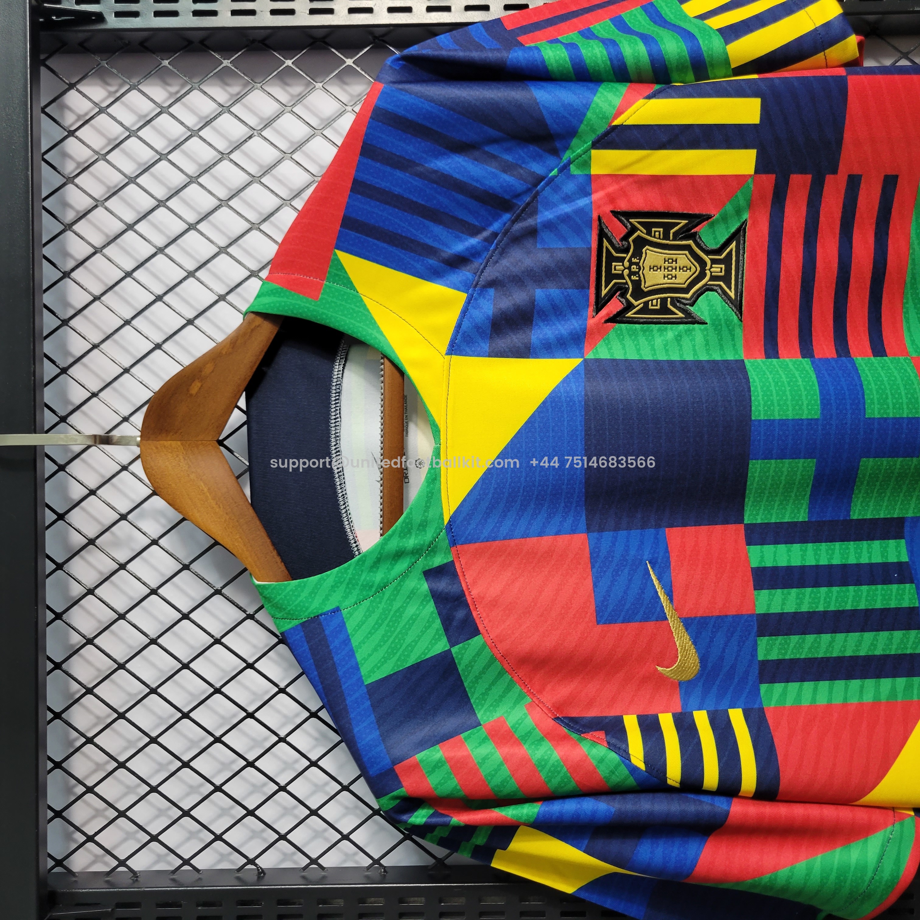 Unitedfootballkit.com | Portugal 2022 World Cup Pre-Match Jersey - Fans Version -Customize Name, Number and Patch | Worldwide Shipping