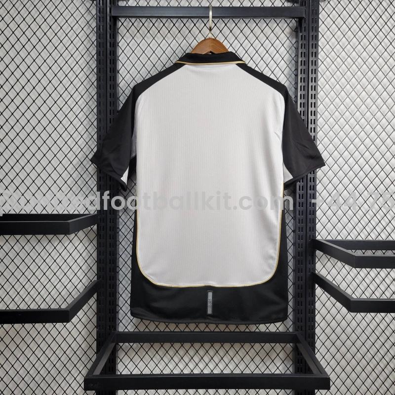 Unitedfootballkit.com | Retro Manchester United 01-02 100th Anniversary Special Edition Jersey - White & Gold -Customize Name, Number and Patch | Worldwide Shipping