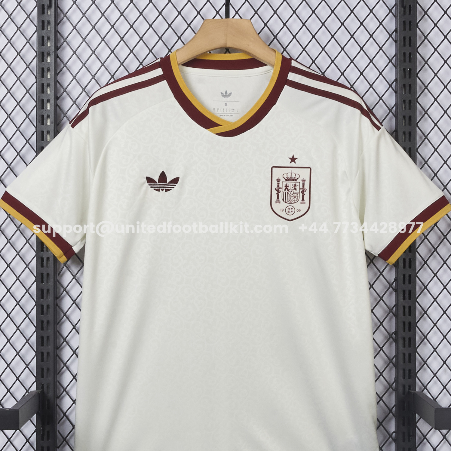 Unitedfootballkit.com | Spain 2026 Away Jersey - Fans Version -Customize Name, Number and Patch | Worldwide Shipping