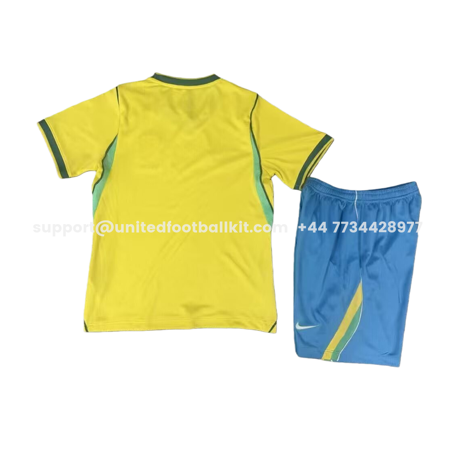 Unitedfootballkit.com | Brazil 2026 Home Kids Kit -Customize Name, Number and Patch | Worldwide Shipping