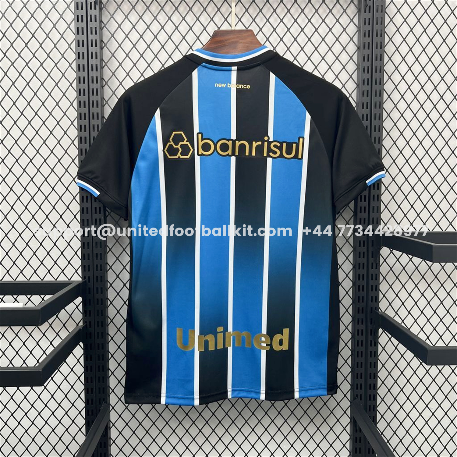 Unitedfootballkit.com | Gremio 26-27 Home Unsponsored Jersey - Fans Version -Customize Name, Number and Patch | Worldwide Shipping