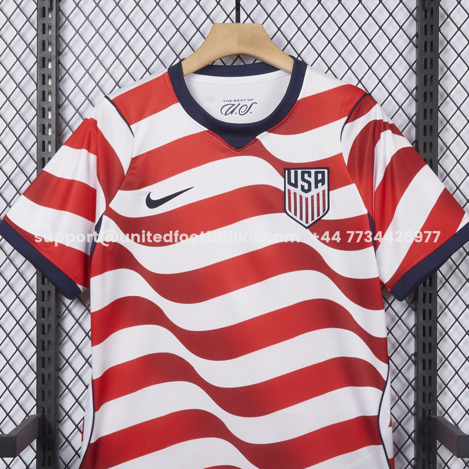 Unitedfootballkit.com | United States USA 2026 Home Jersey - Fans Version -Customize Name, Number and Patch | Worldwide Shipping