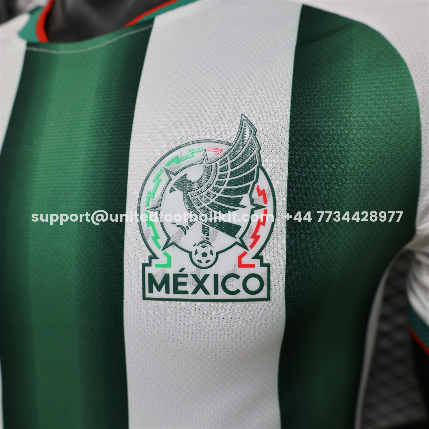 Unitedfootballkit.com | Mexico 2026 Green And White Special Jersey - Player Version -Customize Name, Number and Patch | Worldwide Shipping