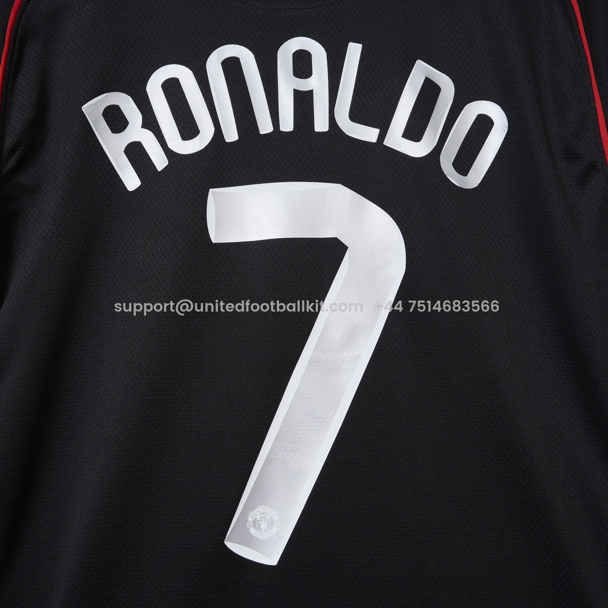 Unitedfootballkit.com | Retro Manchester United 07-08 Away Long Sleeve Jersey -Customize Name, Number and Patch | Worldwide Shipping