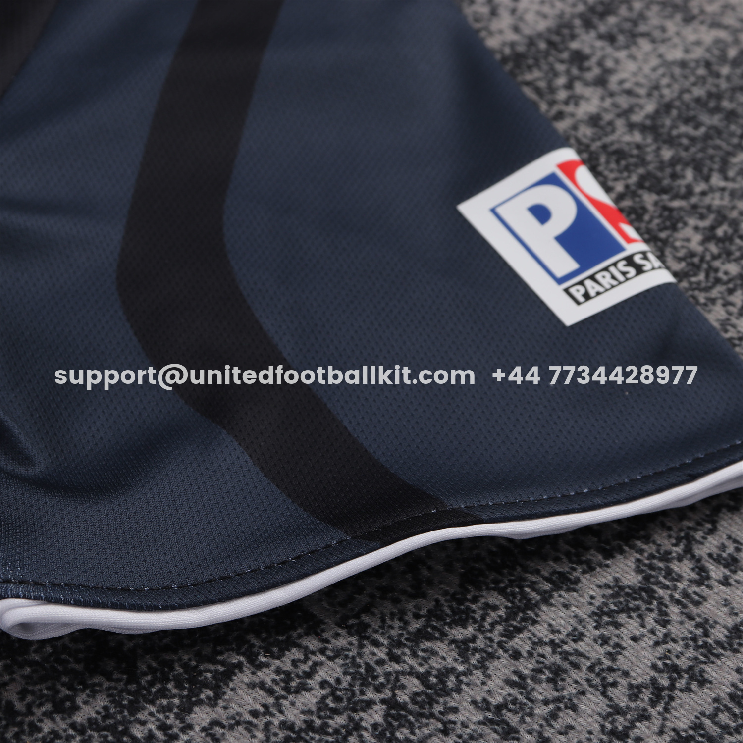 Unitedfootballkit.com | Retro Paris Saint-Germain PSG 2001-02 Third Kids Kit -Customize Name, Number and Patch | Worldwide Shipping