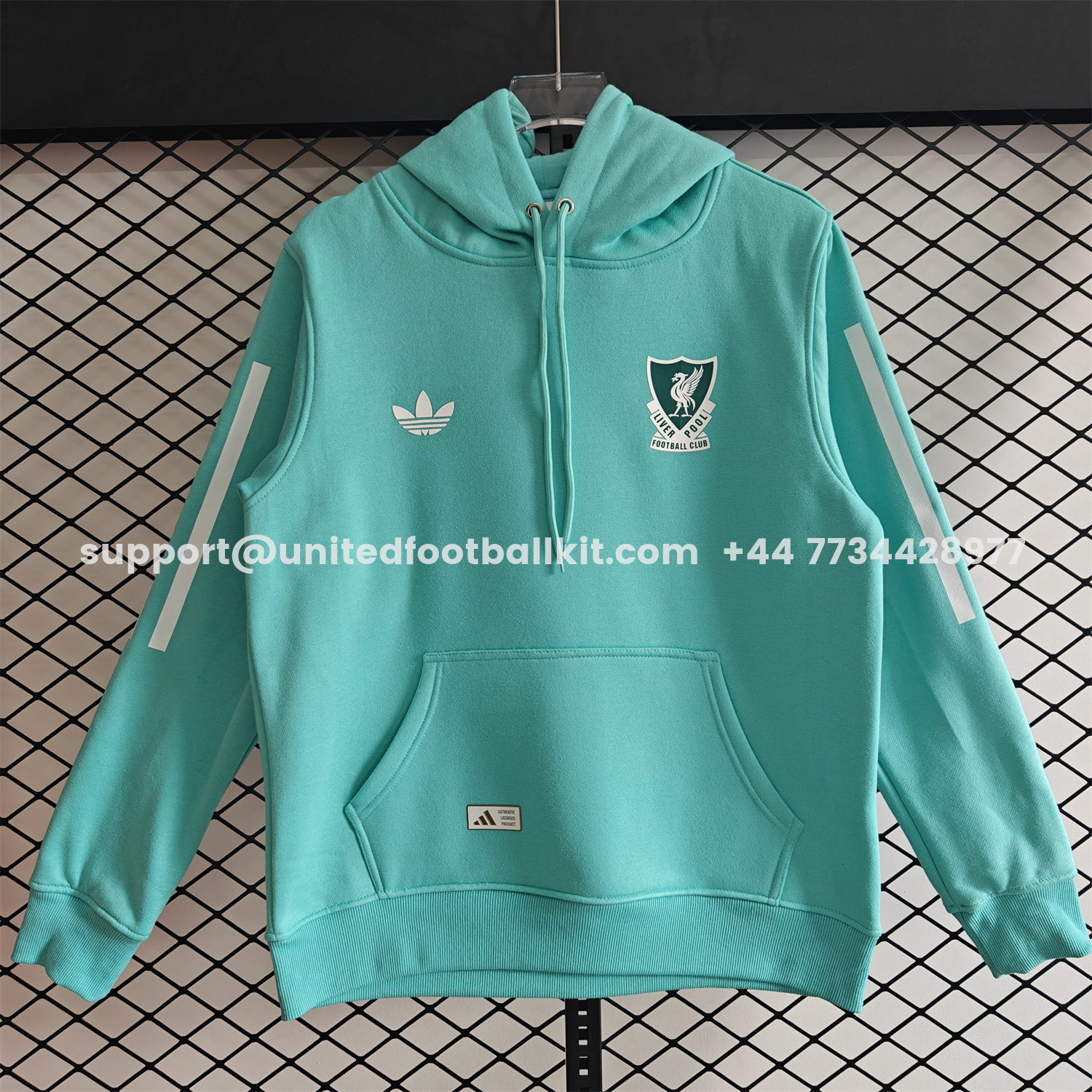 Unitedfootballkit.com | Liver.pool 25-26 Originals Terrace Icon Unisex Pullover Hoodie -Customize Name, Number and Patch | Worldwide Shipping