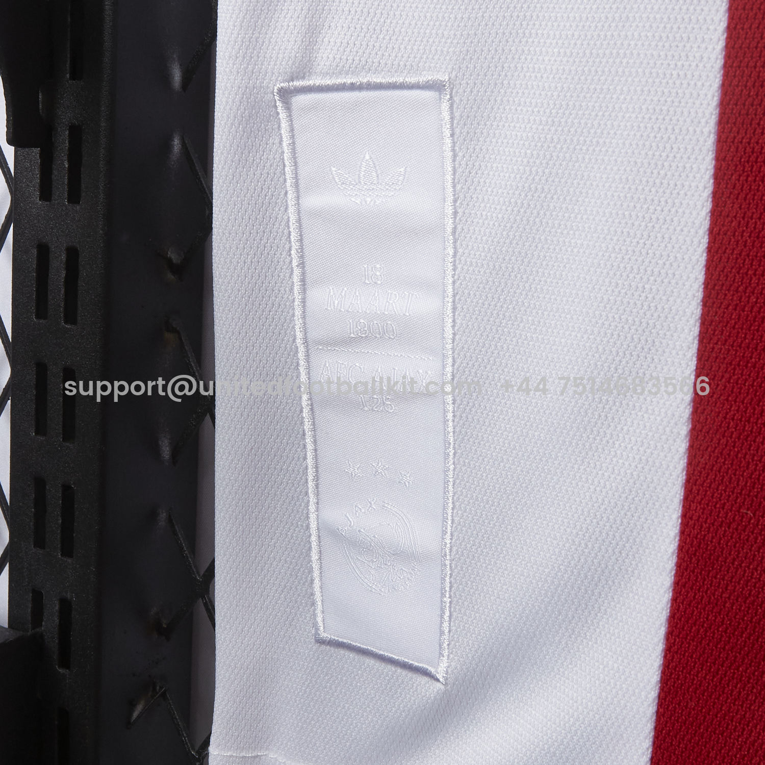 Unitedfootballkit.com | Ajax 2025 125-Year Anniversary Jersey - Fans Version -Customize Name, Number and Patch | Worldwide Shipping