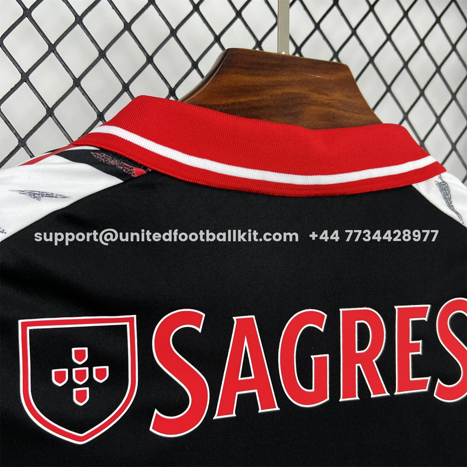 Unitedfootballkit.com | Benfica 25-26 White Eagle Black Special Jersey - Fans Version -Customize Name, Number and Patch | Worldwide Shipping