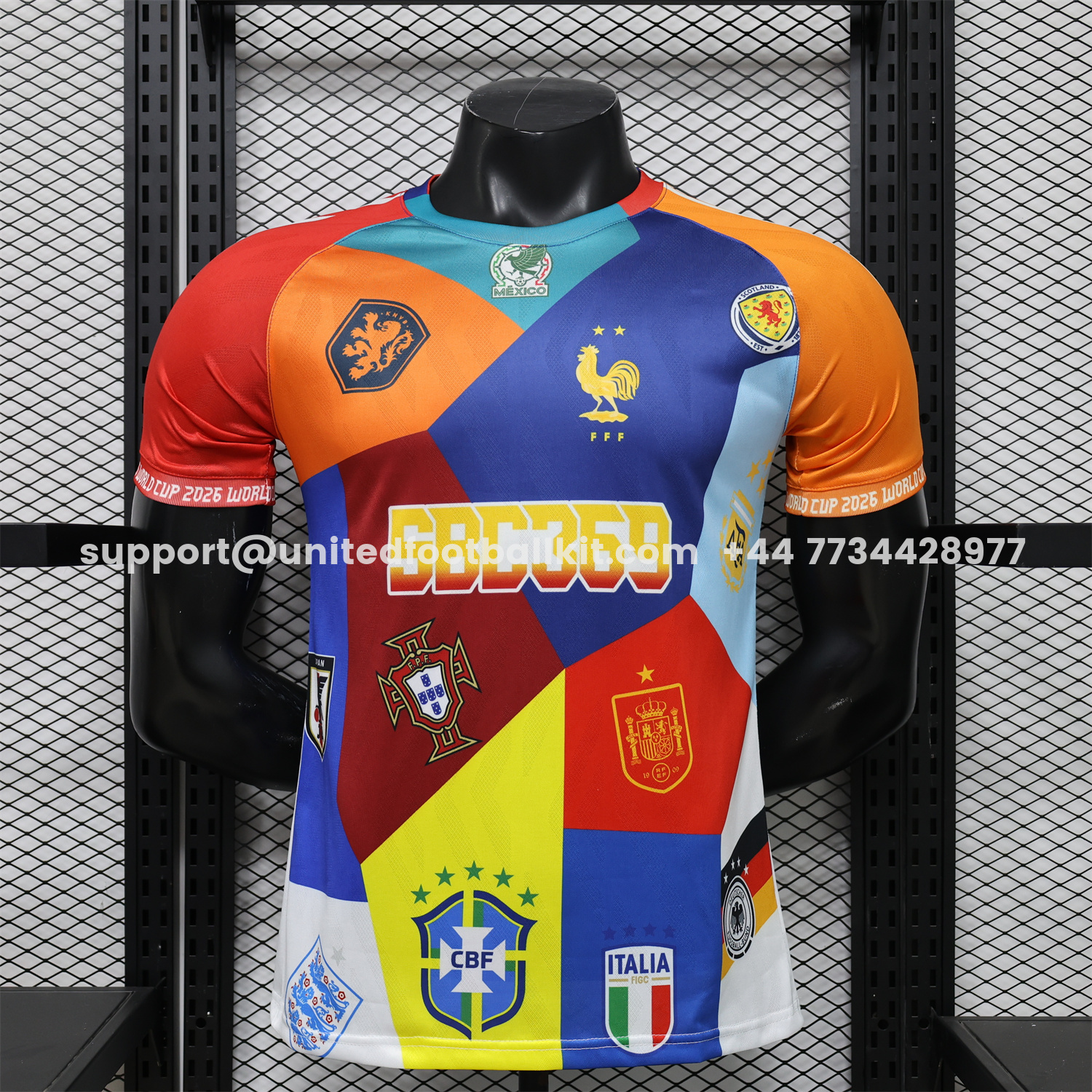 Unitedfootballkit.com | World Cup 2026 Special Jersey - Player Version -Customize Name, Number and Patch | Worldwide Shipping