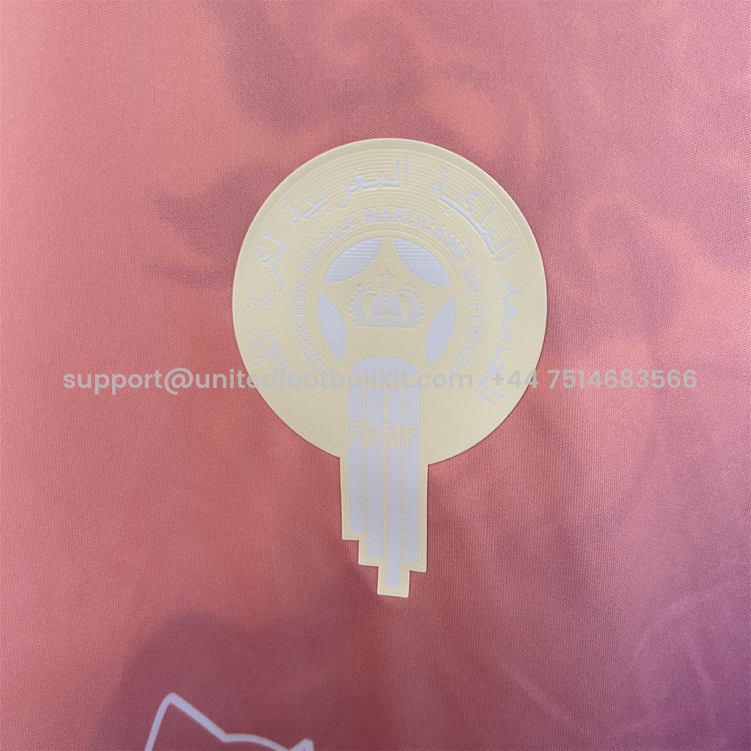 Unitedfootballkit.com | Morocco 25-26 Pink Purple Gradient Training Jersey - Fans Version -Customize Name, Number and Patch | Worldwide Shipping