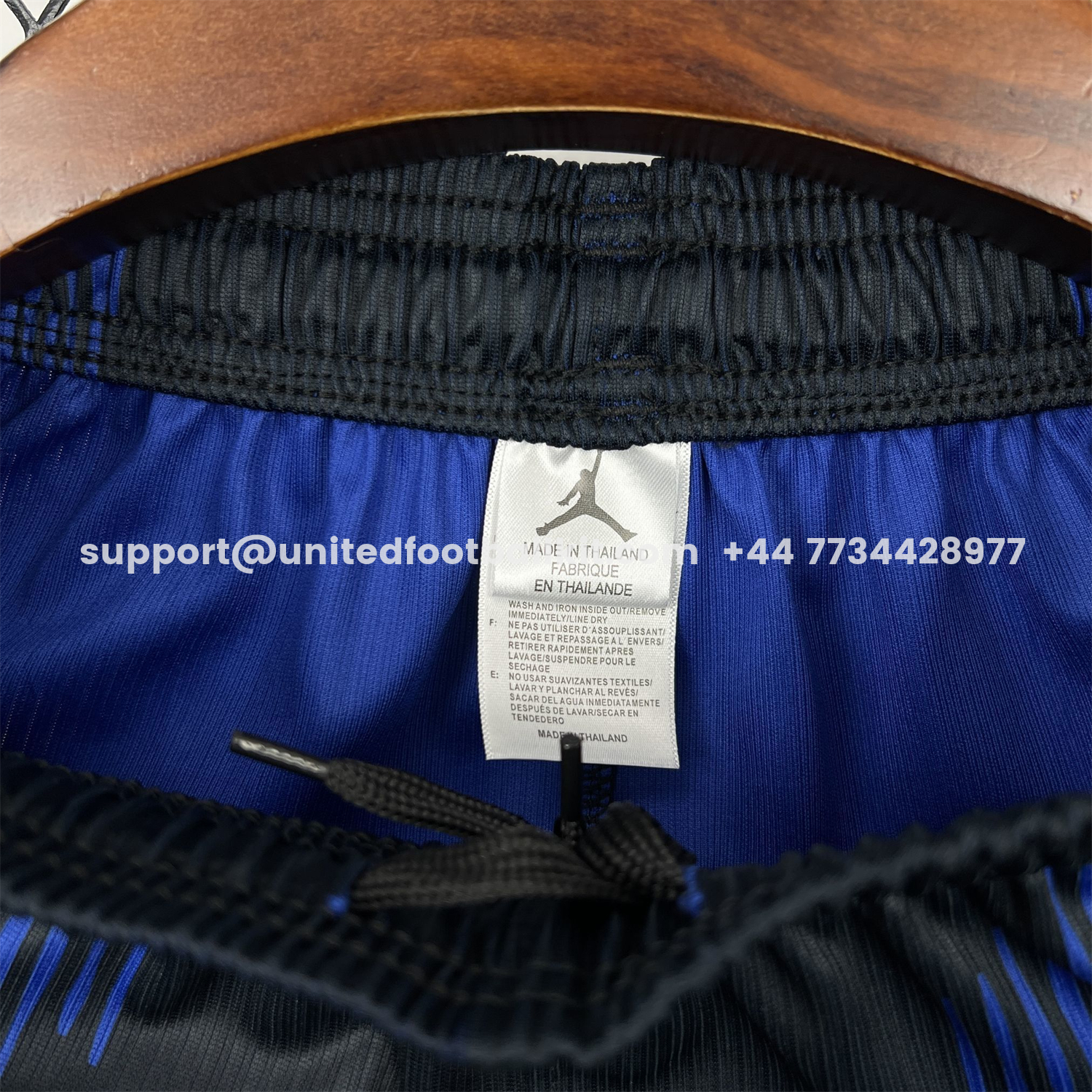 Unitedfootballkit.com | Brazil 2026 Away Blue Shorts - Fans Version -Customize Name, Number and Patch | Worldwide Shipping