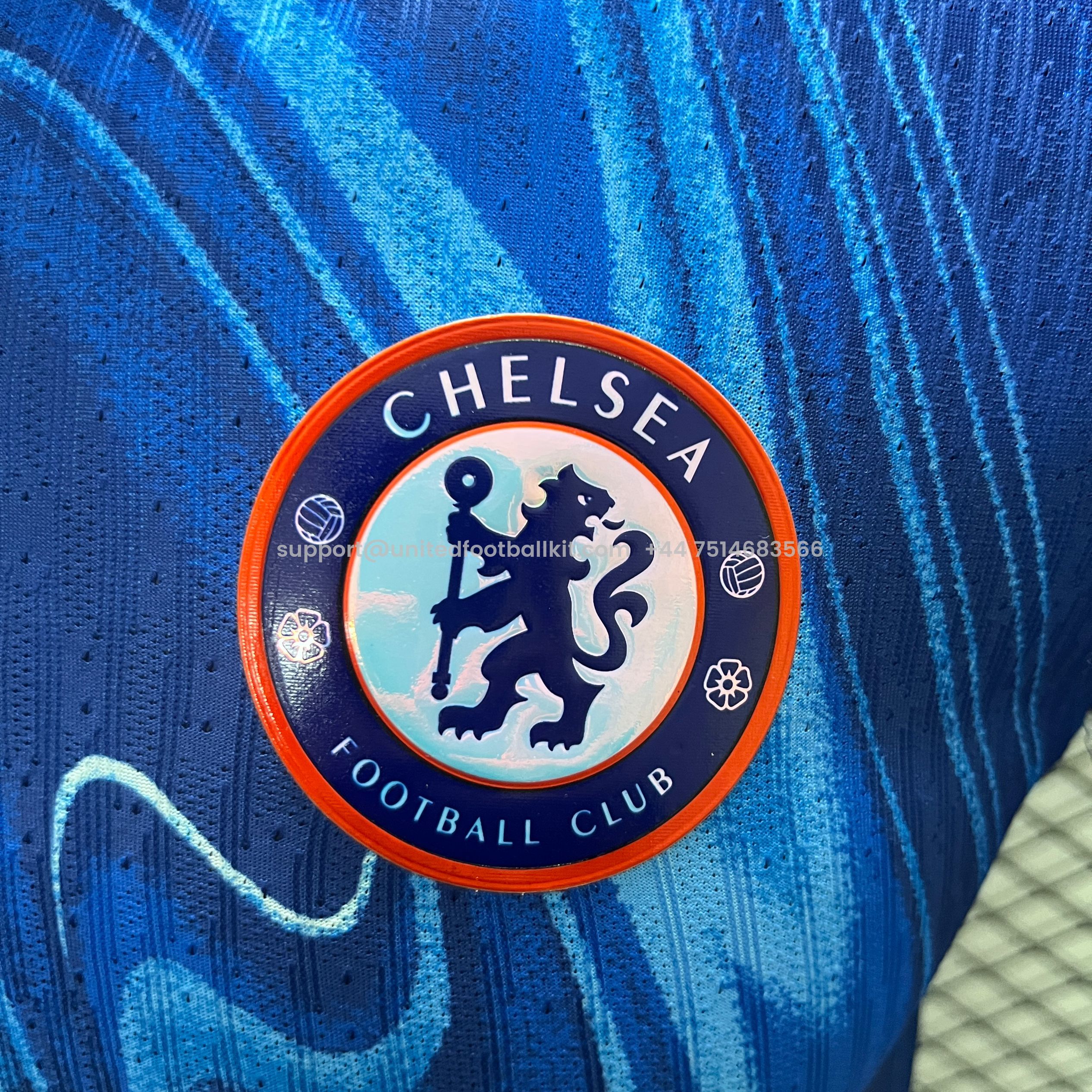 Unitedfootballkit.com | C.H.E.L.S.E.A 24-25 Home Stadium Jersey - Player Version -Customize Name, Number and Patch | Worldwide Shipping