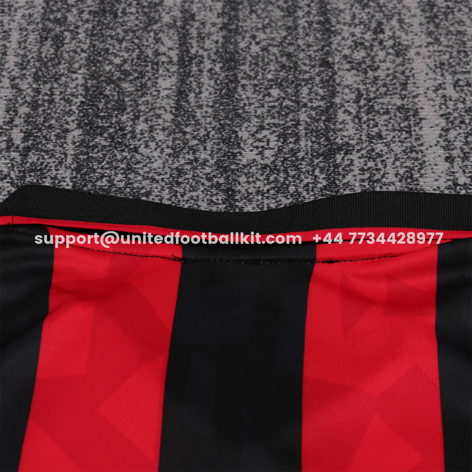 Unitedfootballkit.com | Retro AC Milan 1993-94 Home Kids Kit -Customize Name, Number and Patch | Worldwide Shipping