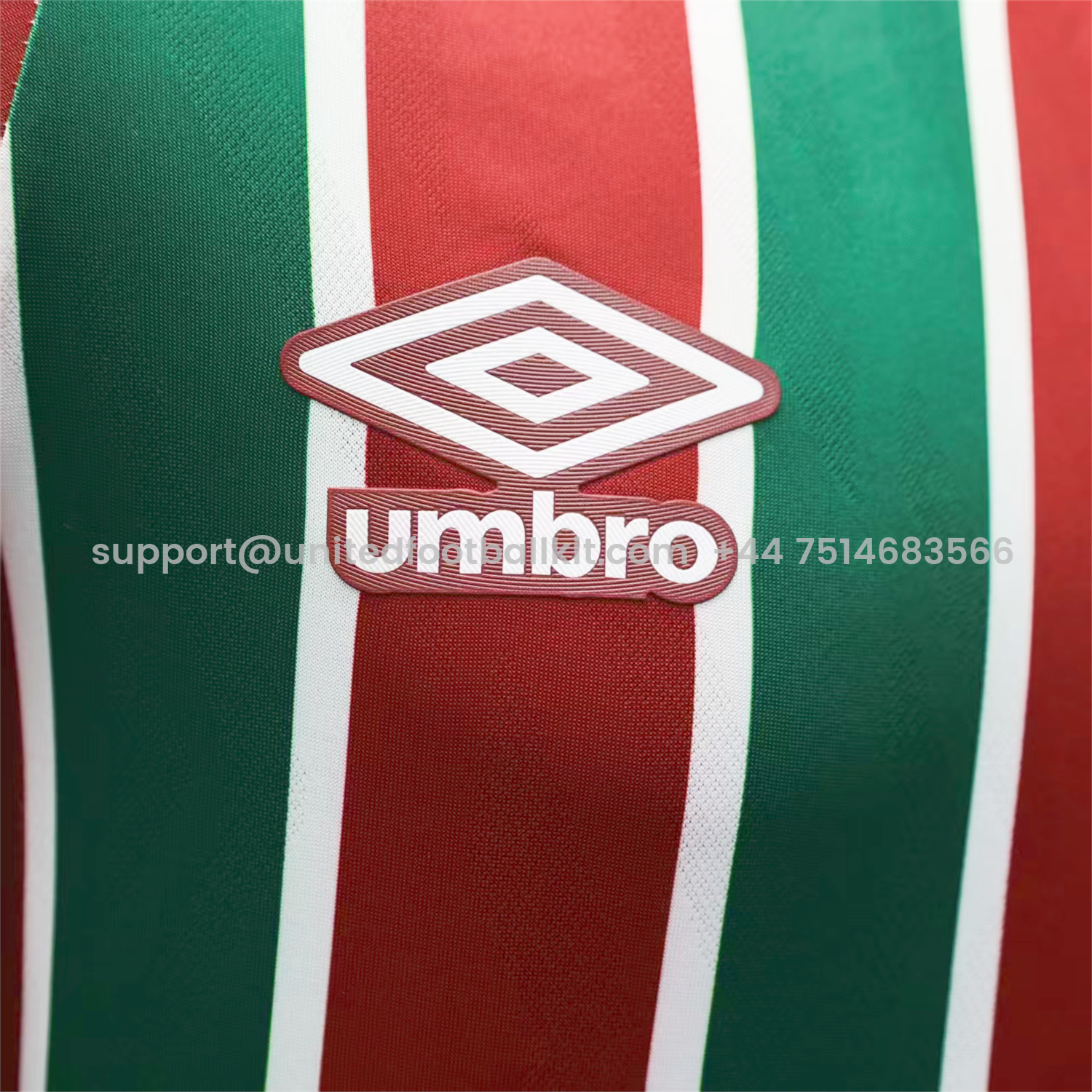 Unitedfootballkit.com | Fluminense 25-26 Home Jersey - Player Version -Customize Name, Number and Patch | Worldwide Shipping