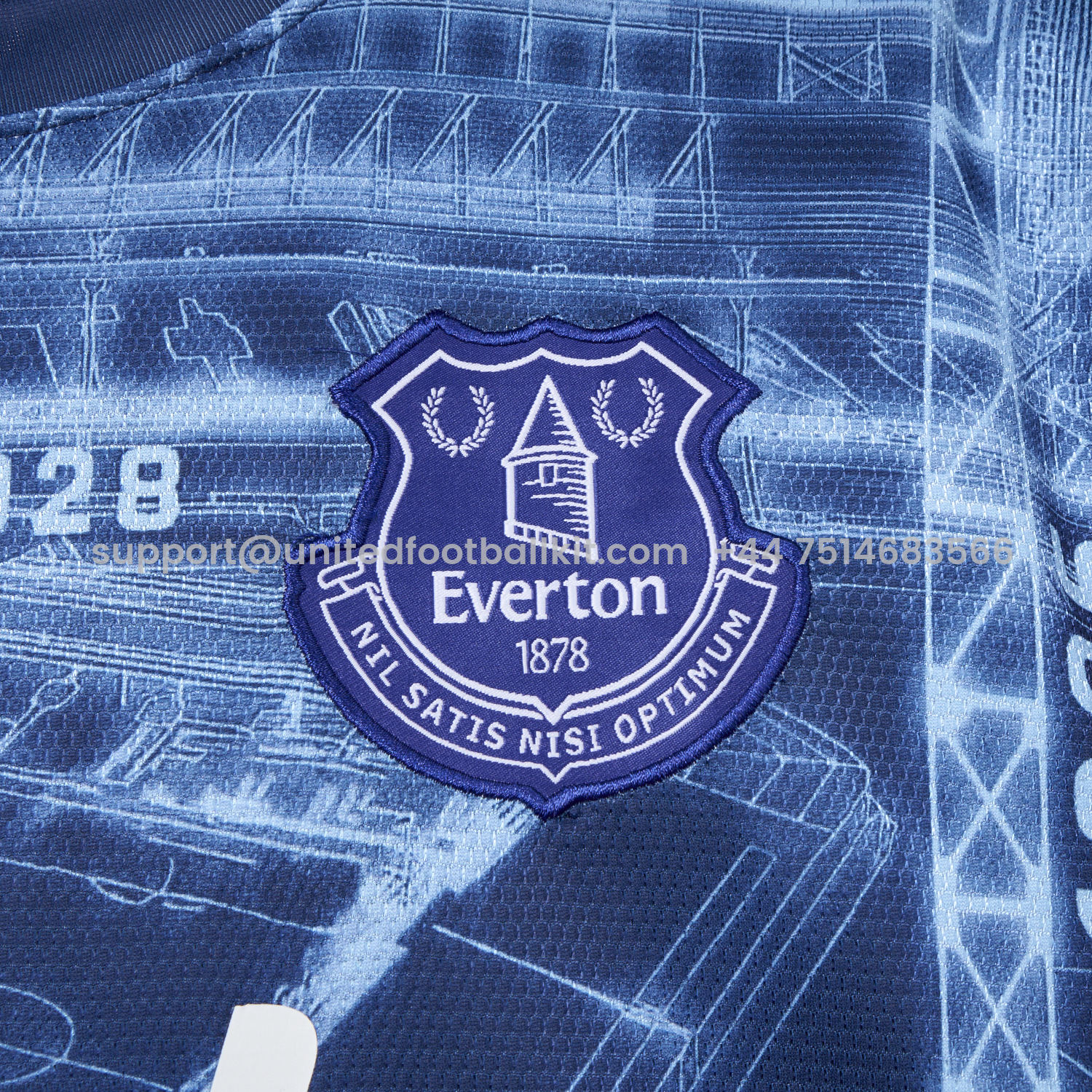 Unitedfootballkit.com | Everton 24-25 Pre-Match Farewell Jersey - Fans Version -Customize Name, Number and Patch | Worldwide Shipping