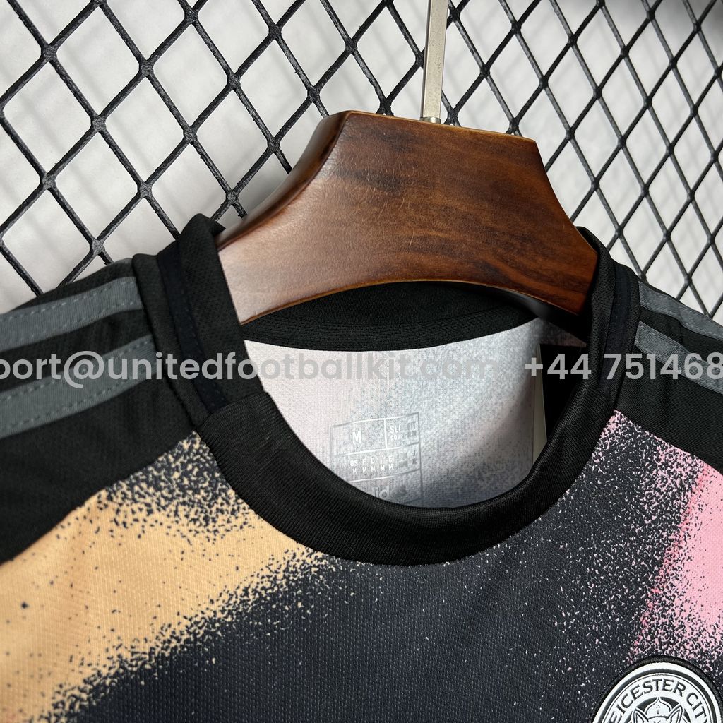 Unitedfootballkit.com | Leicester City 24-25 Away Jersey - Fans Version -Customize Name, Number and Patch | Worldwide Shipping