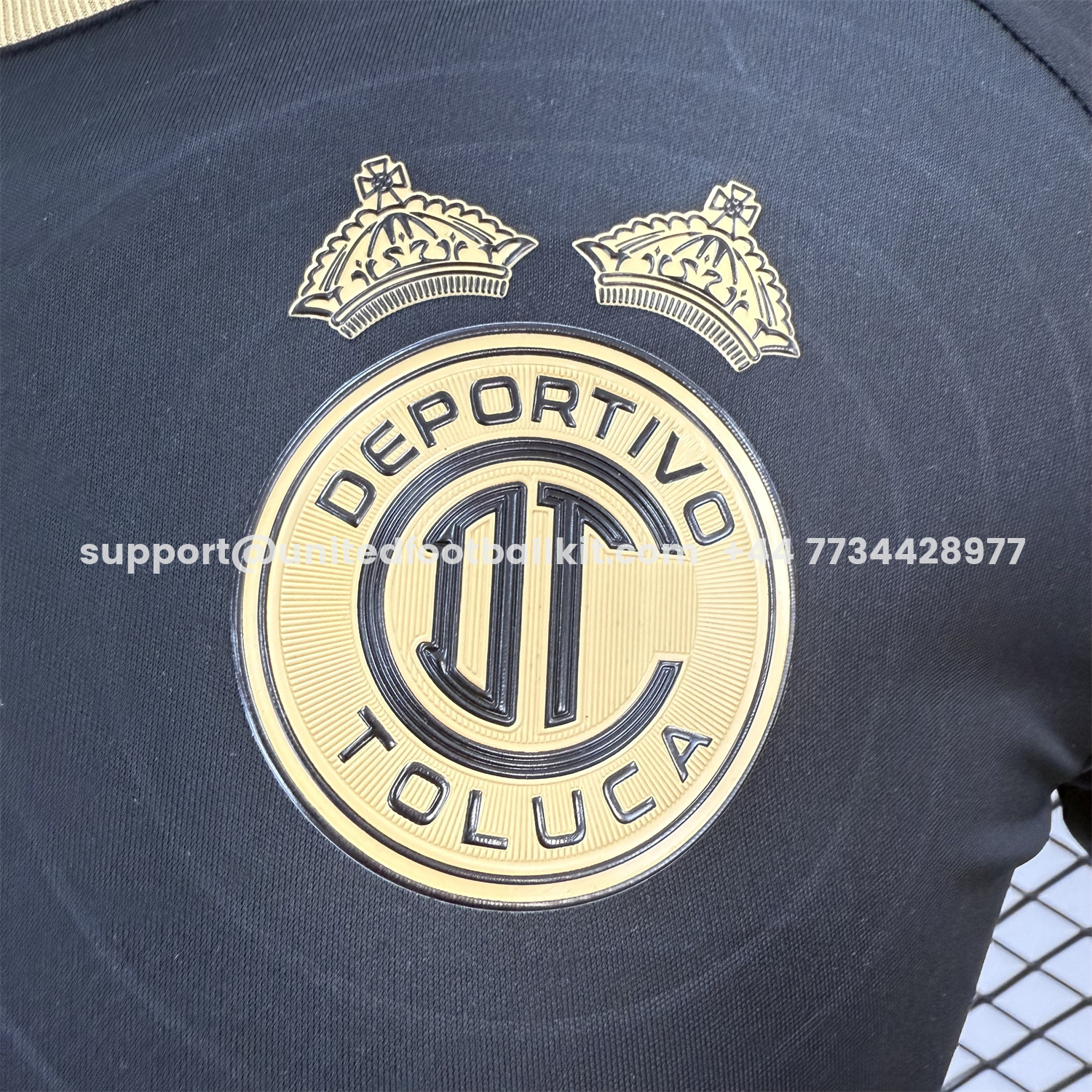 Unitedfootballkit.com | 【The Double Winners】Toluca 25-26 Black Special Jersey - Player Version -Customize Name, Number and Patch | Worldwide Shipping