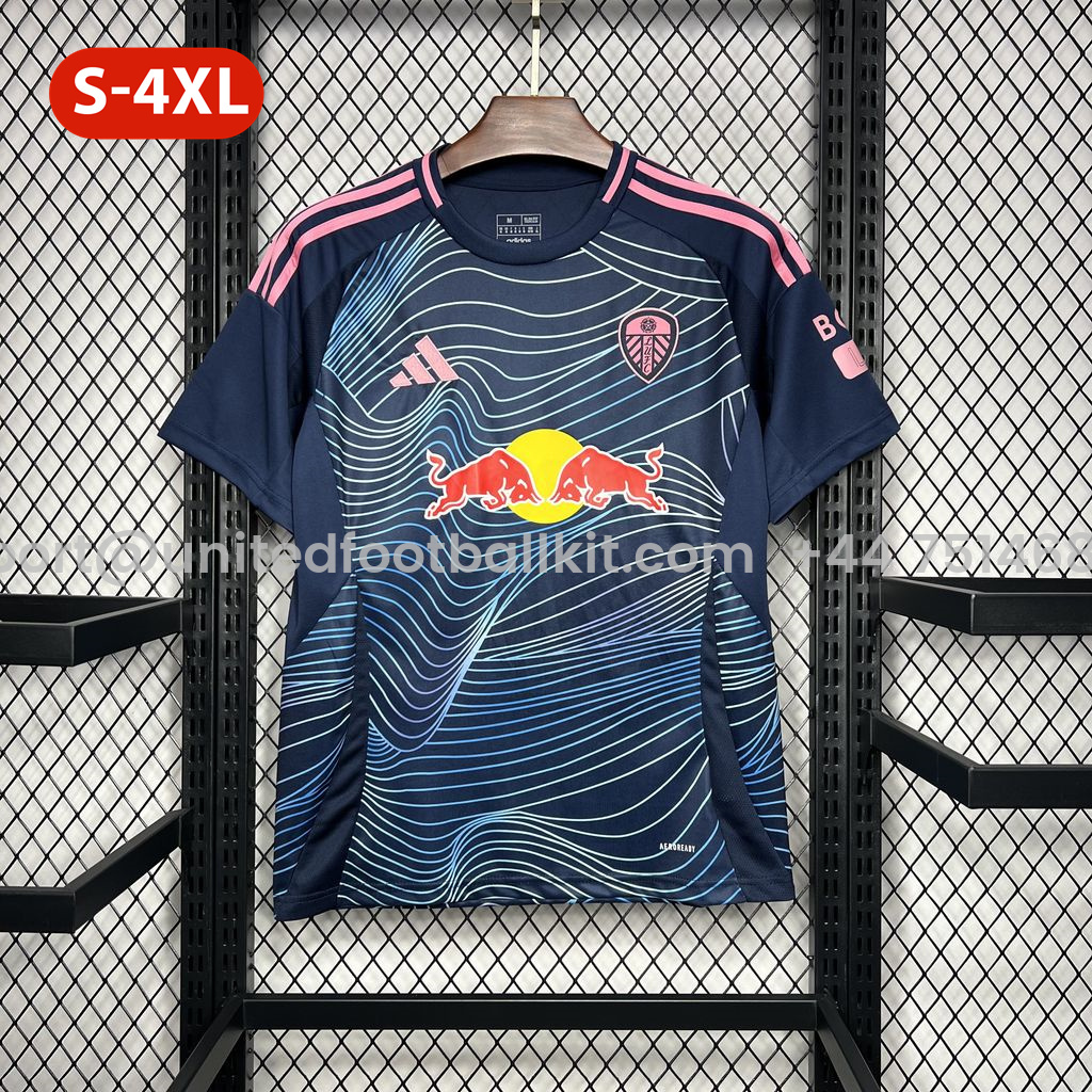 Unitedfootballkit.com | Leeds United 24-25 Third Jersey - Fans Version -Customize Name, Number and Patch | Worldwide Shipping