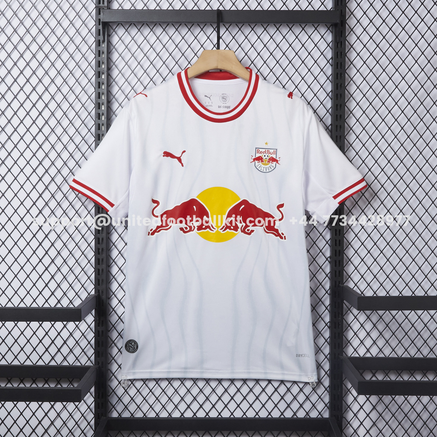 Unitedfootballkit.com | Red Bull Salzburg 26-27 Home Jersey - Fans Version -Customize Name, Number and Patch | Worldwide Shipping