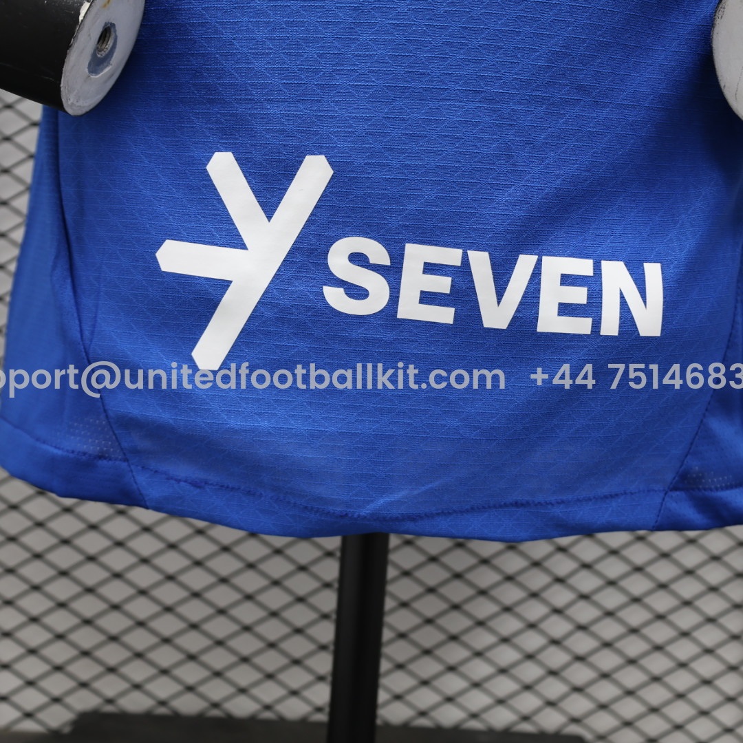 Unitedfootballkit.com | Al Hilal Riyadh Crescent 24-25 Home Stadium Jersey - Player Version -Customize Name, Number and Patch | Worldwide Shipping