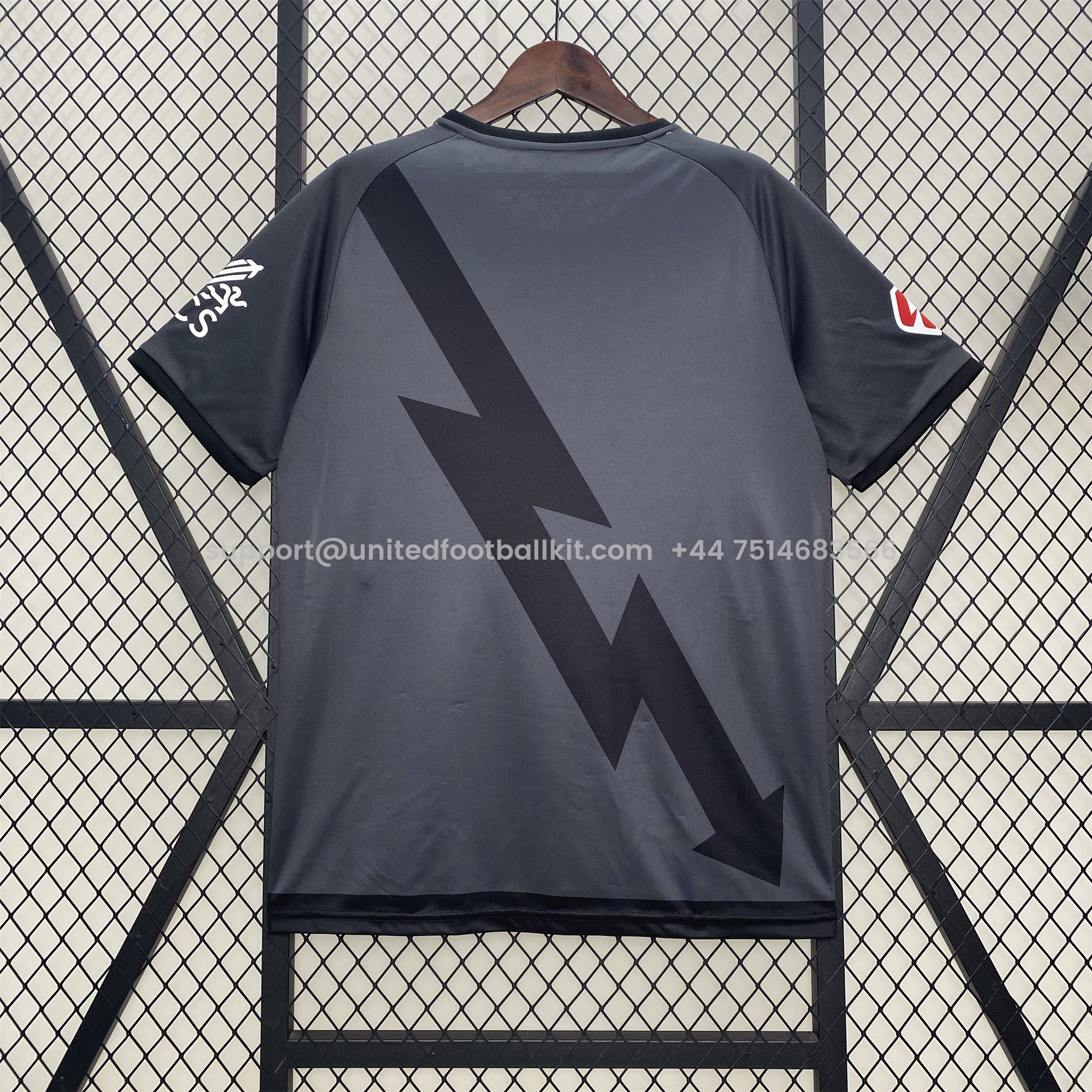 Unitedfootballkit.com | Rayo Vallecano 24-25 Third Jersey - Fans Version -Customize Name, Number and Patch | Worldwide Shipping