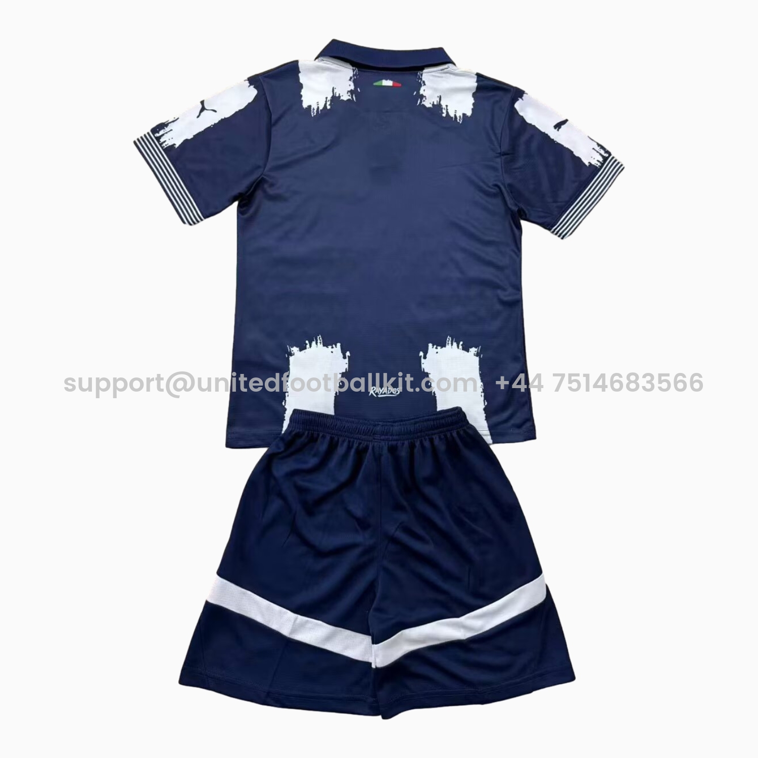 Unitedfootballkit.com | Rayados Monterrey 25-26 Club World Cup Home Men's Adult Jersey Set - Fans Version -Customize Name, Number and Patch | Worldwide Shipping