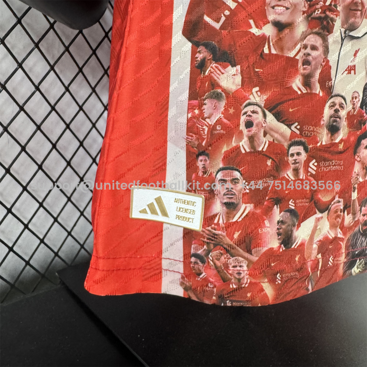 Unitedfootballkit.com | Liver.pool 25-26 20 Times Champions Red Jersey - Player Version -Customize Name, Number and Patch | Worldwide Shipping