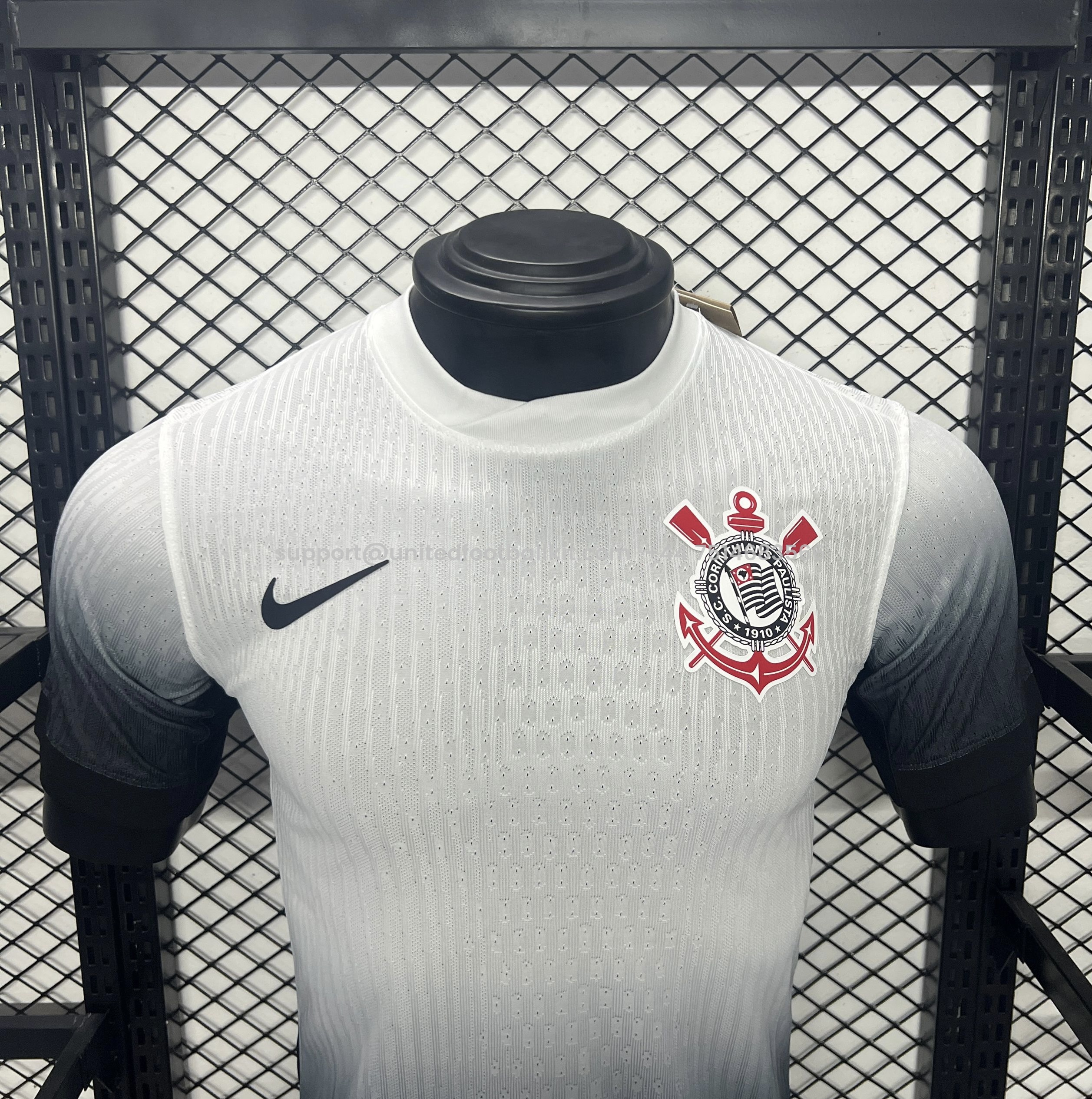 Unitedfootballkit.com | Corinthians 24-25 Home Stadium Jersey - Player Version -Customize Name, Number and Patch | Worldwide Shipping