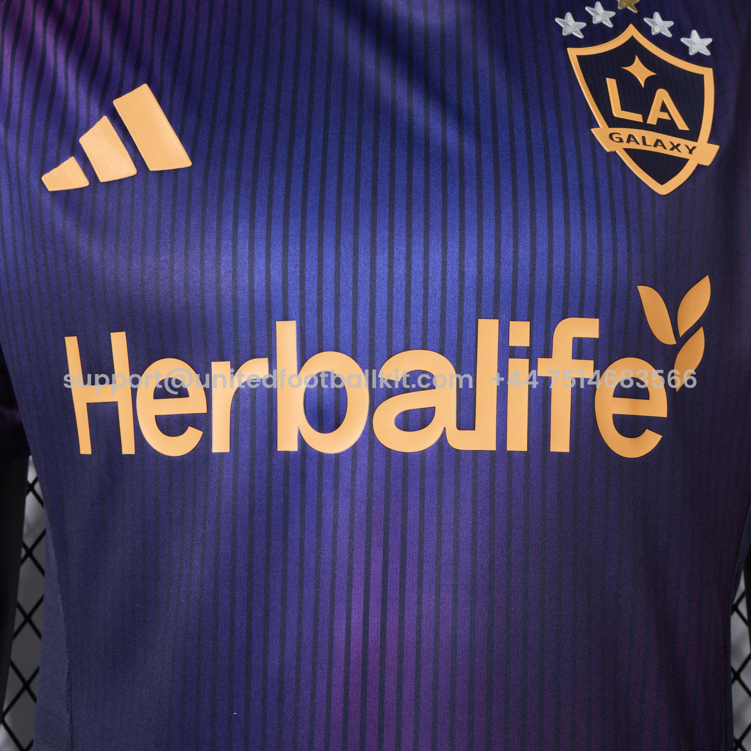 Unitedfootballkit.com | LA Galaxy 2025 Away Jersey - Player Version -Customize Name, Number and Patch | Worldwide Shipping