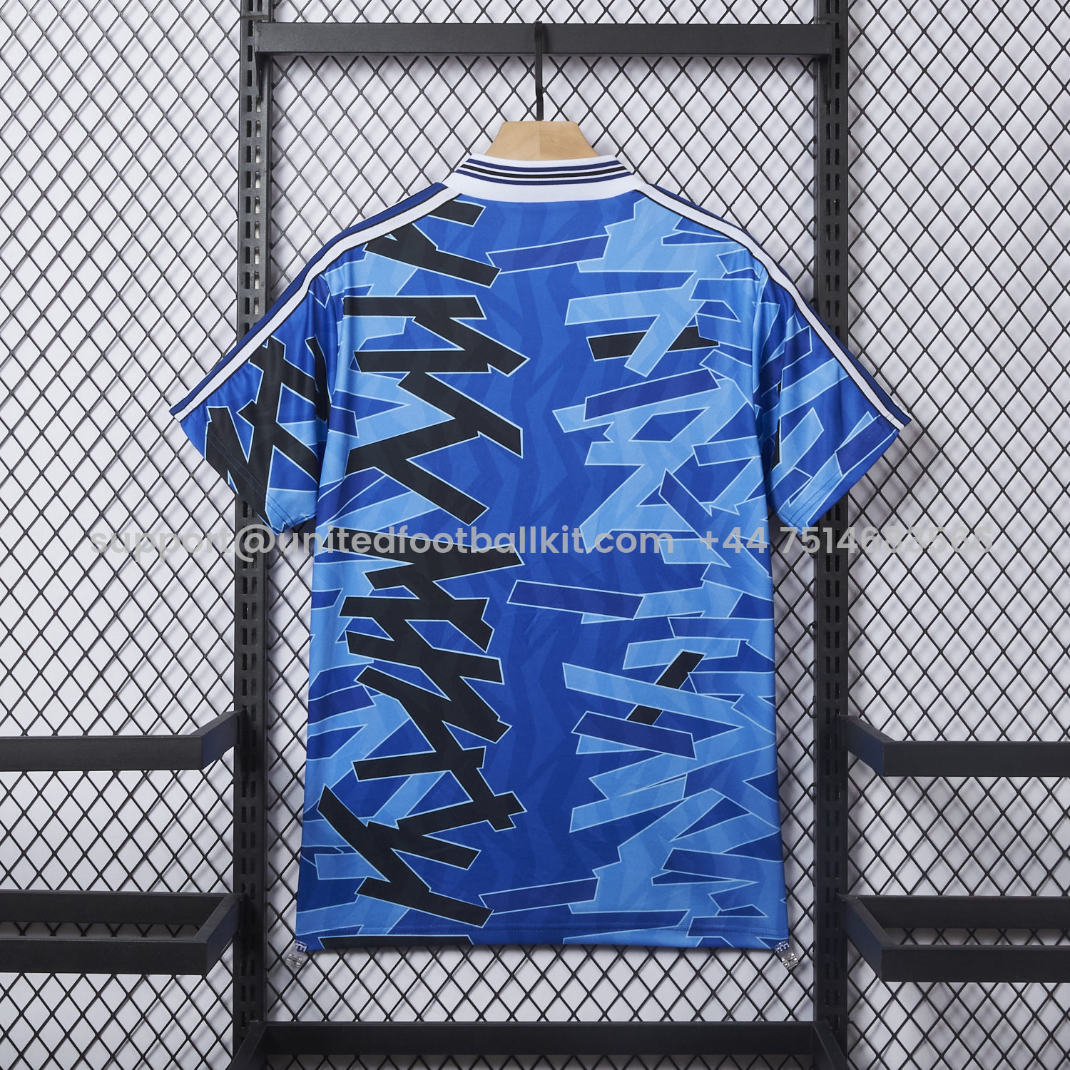 Unitedfootballkit.com | Retro Schalke 04 1993-94 Home Jersey -Customize Name, Number and Patch | Worldwide Shipping