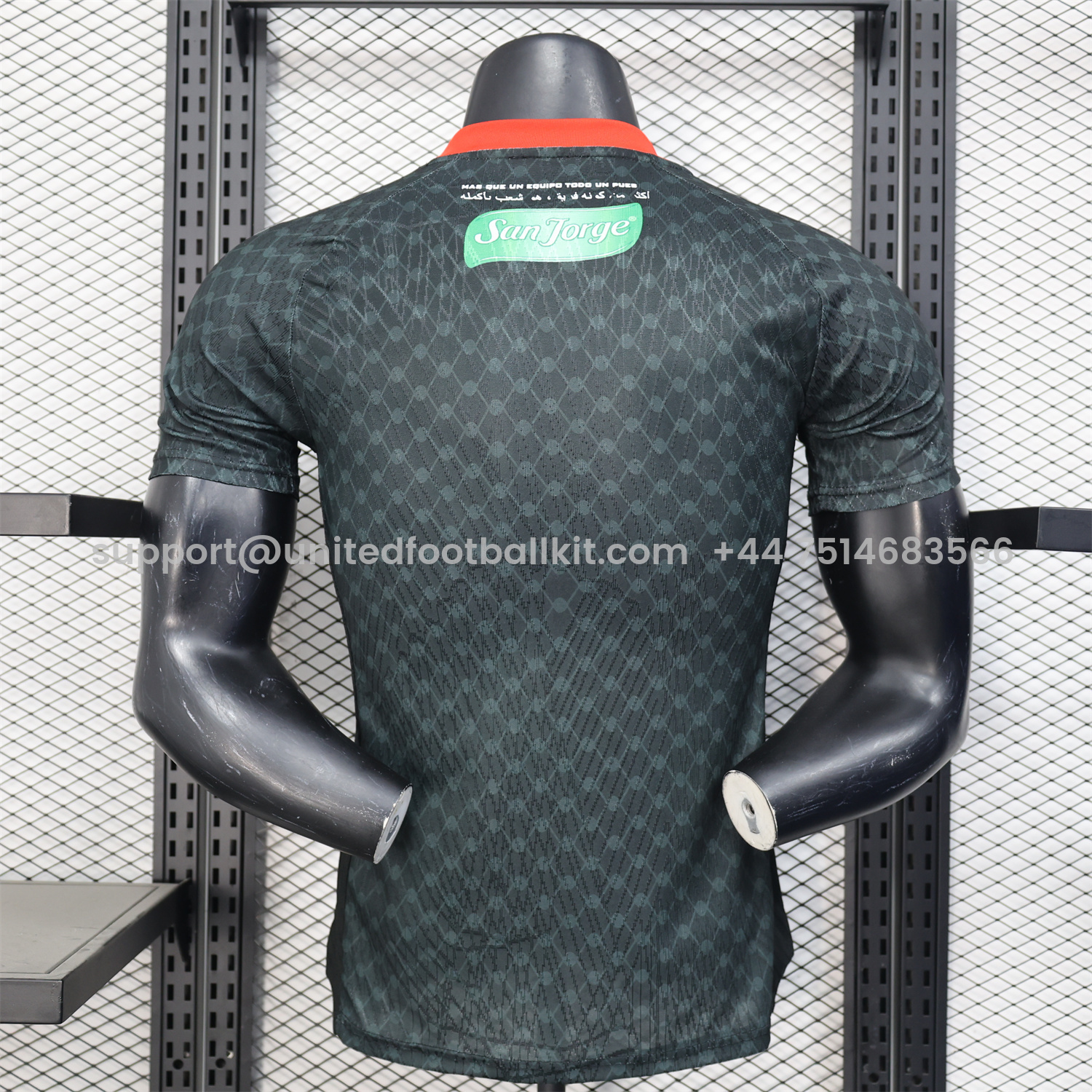 Unitedfootballkit.com | Club Deportivo Palestino 25-26 Away Jersey - Player Version -Customize Name, Number and Patch | Worldwide Shipping