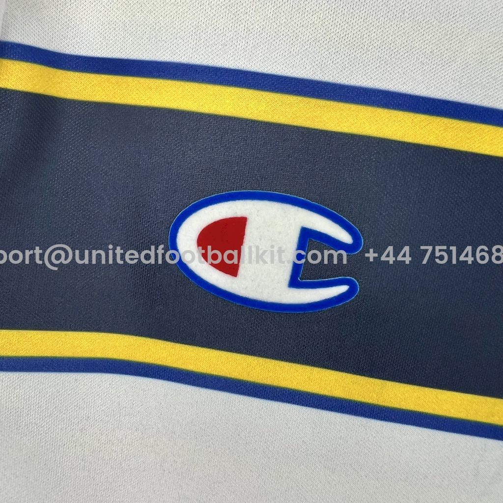 Unitedfootballkit.com | Retro Parma 2002-03 Away Jersey - Fans Version -Customize Name, Number and Patch | Worldwide Shipping
