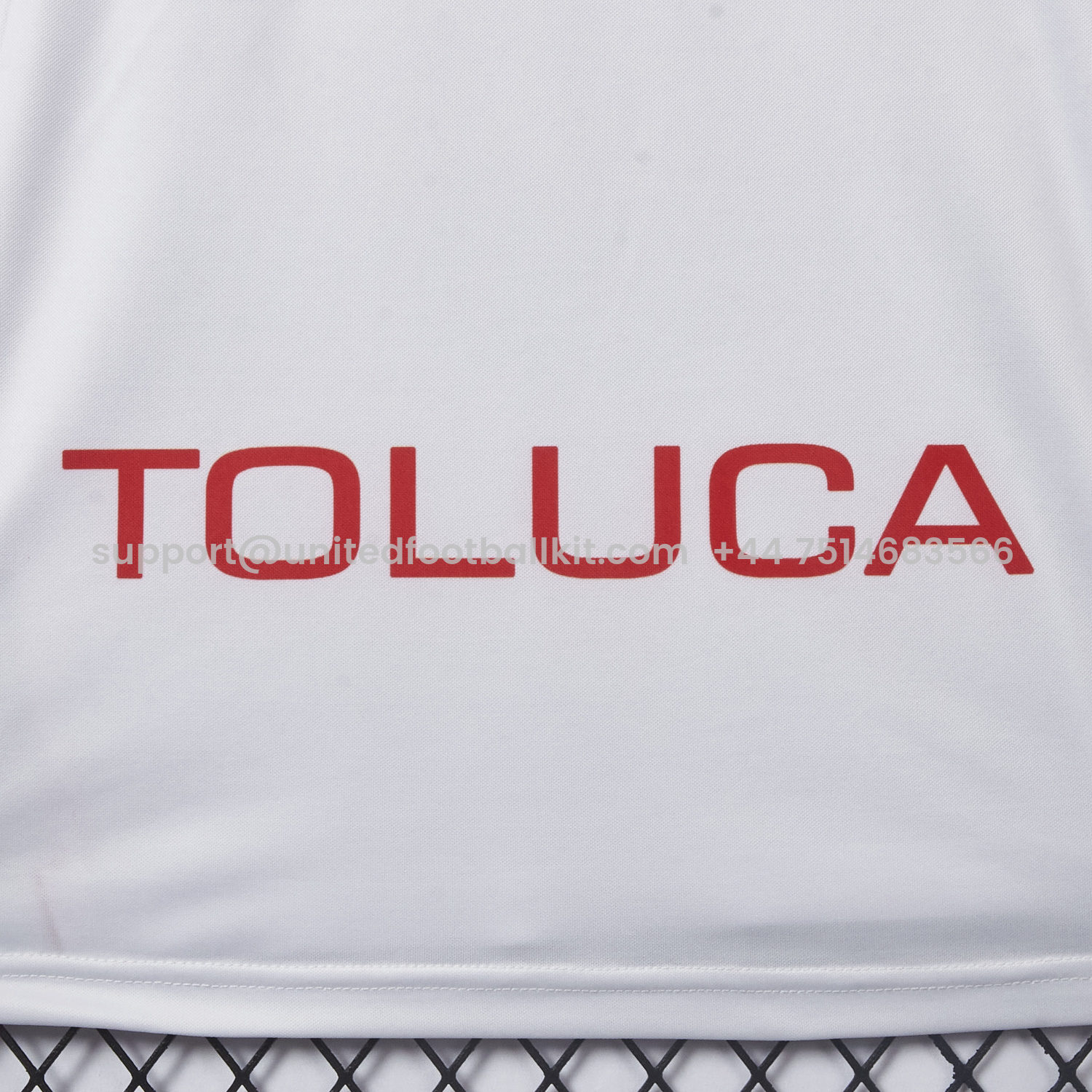 Unitedfootballkit.com | Retro Toluca 1998-99 Away White Jersey -Customize Name, Number and Patch | Worldwide Shipping