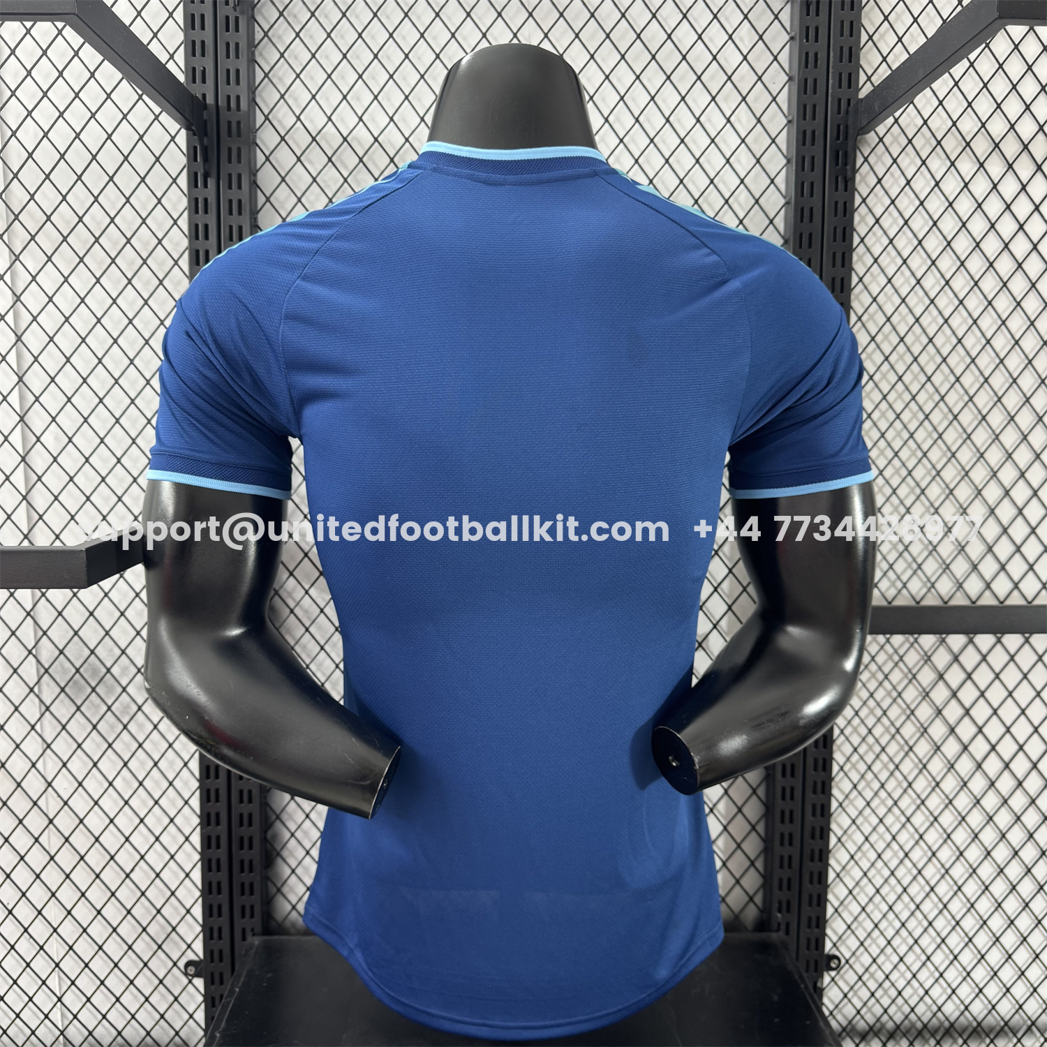 Unitedfootballkit.com | Argentina 2026 Blue Shoulder Stripes Special Jersey - Player Version -Customize Name, Number and Patch | Worldwide Shipping