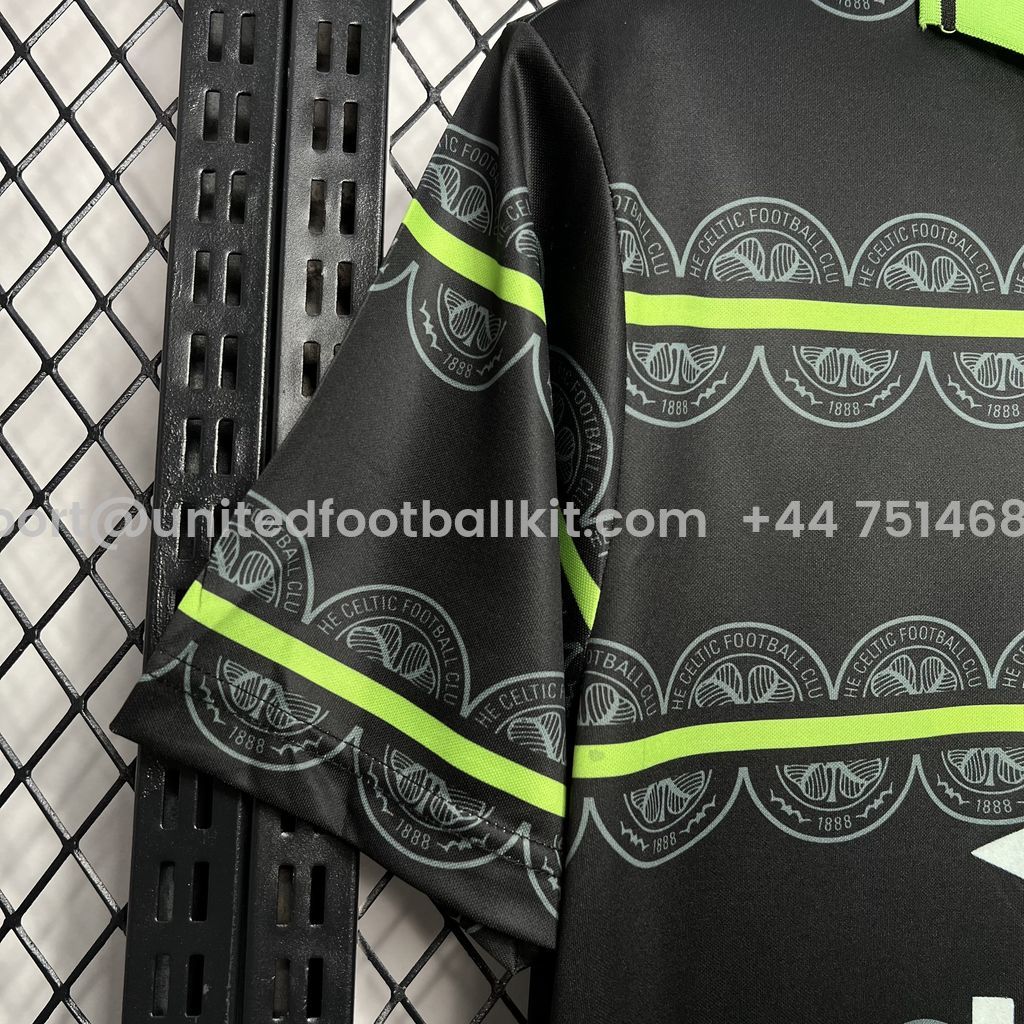 Unitedfootballkit.com | Retro Celtic 1998-99 Away Jersey -Customize Name, Number and Patch | Worldwide Shipping