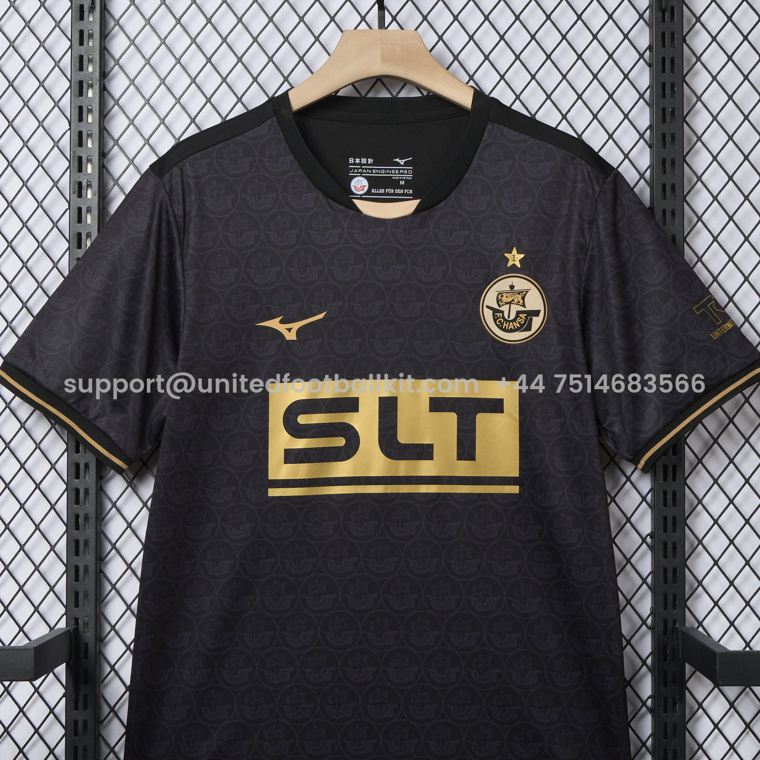 Unitedfootballkit.com | Hansa Rostock 25-26 Third Jersey - Fans Version -Customize Name, Number and Patch | Worldwide Shipping