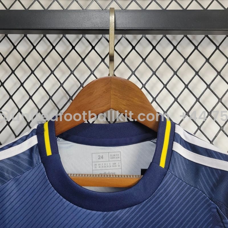 Unitedfootballkit.com | S-c-o.t l.a-n.d 2024 Home Stadium Kids Kit -Customize Name, Number and Patch | Worldwide Shipping