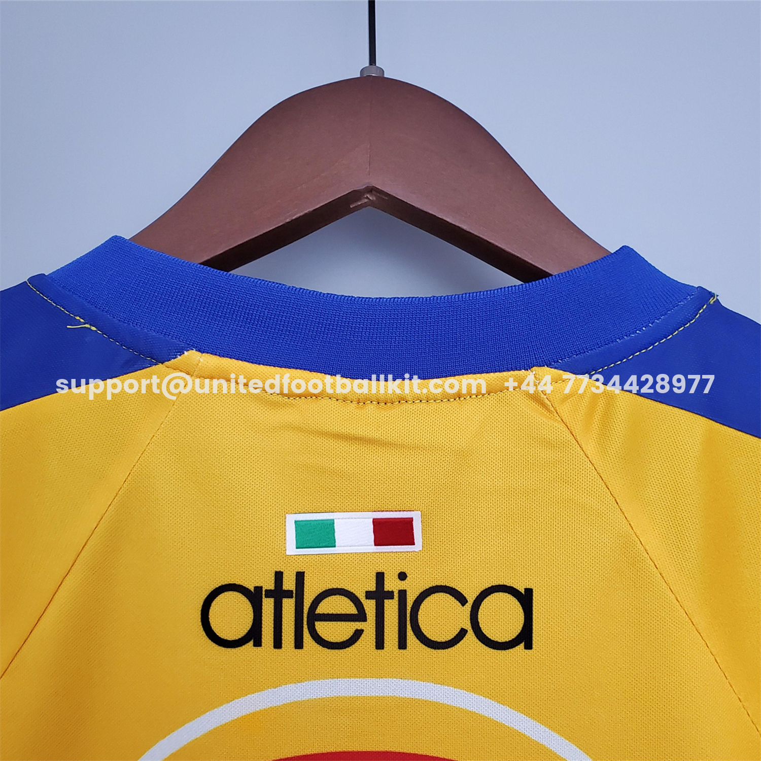Unitedfootballkit.com | Retro Tigres UANL 2001-02 Home Jersey -Customize Name, Number and Patch | Worldwide Shipping