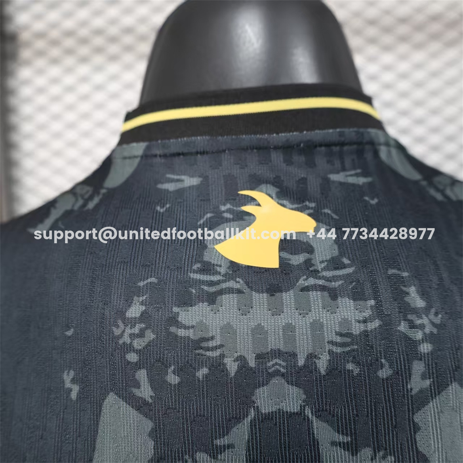 Unitedfootballkit.com | Portugal 2026 COMMA Black CR7 Special Jersey - Player Version -Customize Name, Number and Patch | Worldwide Shipping