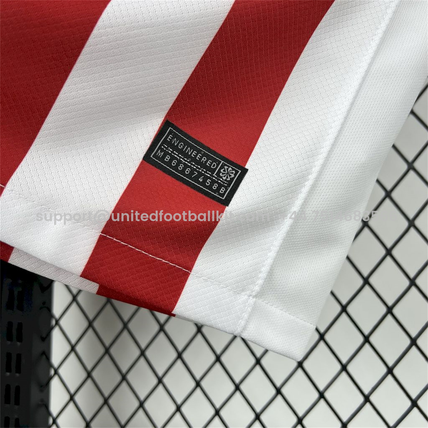 Unitedfootballkit.com | Atletico Madrid 25-26 Home (Informal-release Version) Jersey - Fans Version -Customize Name, Number and Patch | Worldwide Shipping