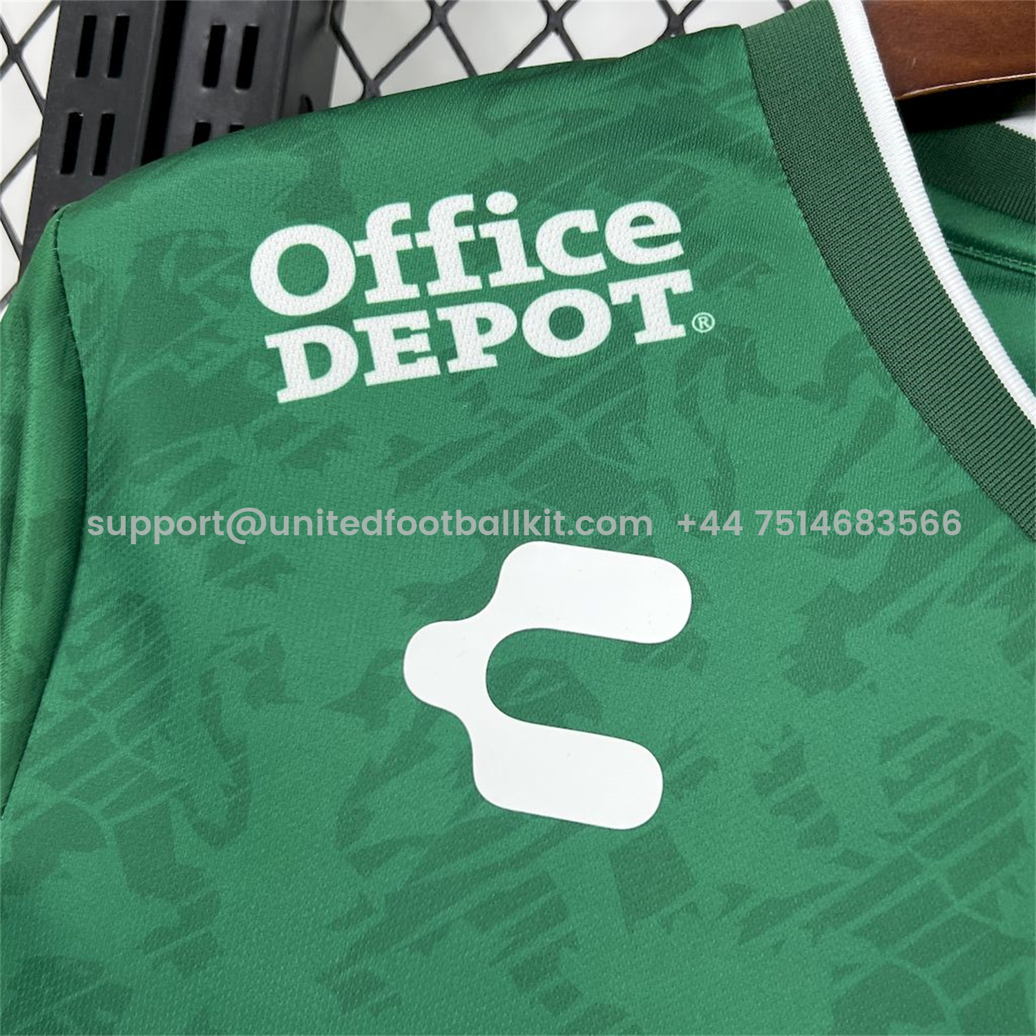 Unitedfootballkit.com | Club León Club Leon 24-25 Home Jersey - Fans Version -Customize Name, Number and Patch | Worldwide Shipping