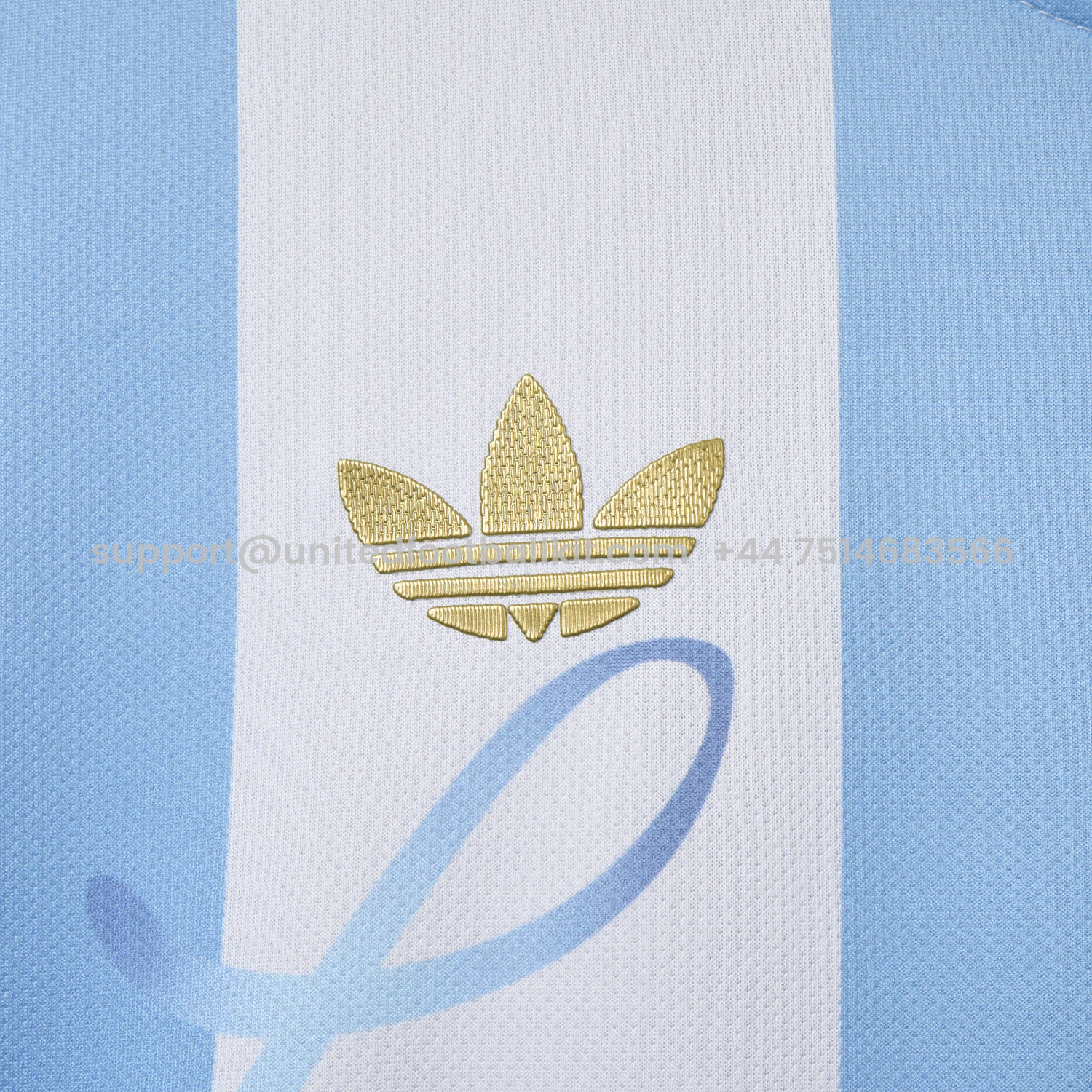 Unitedfootballkit.com | Argentina 25-26 50th Anniversary Messi Graffiti Special Jersey - Fans Version -Customize Name, Number and Patch | Worldwide Shipping
