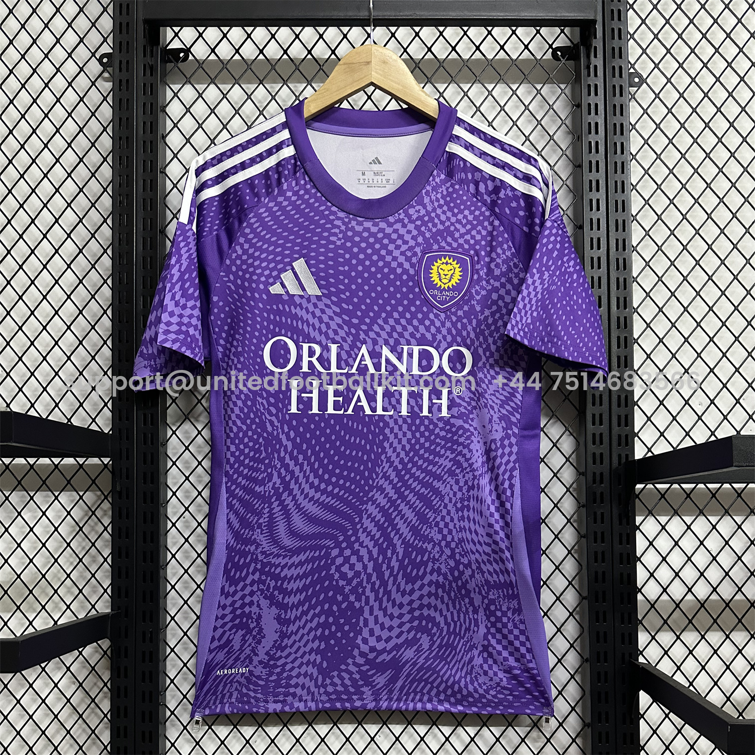 Unitedfootballkit.com | Orlando City 25-26 Home Jersey - Fans Version -Customize Name, Number and Patch | Worldwide Shipping