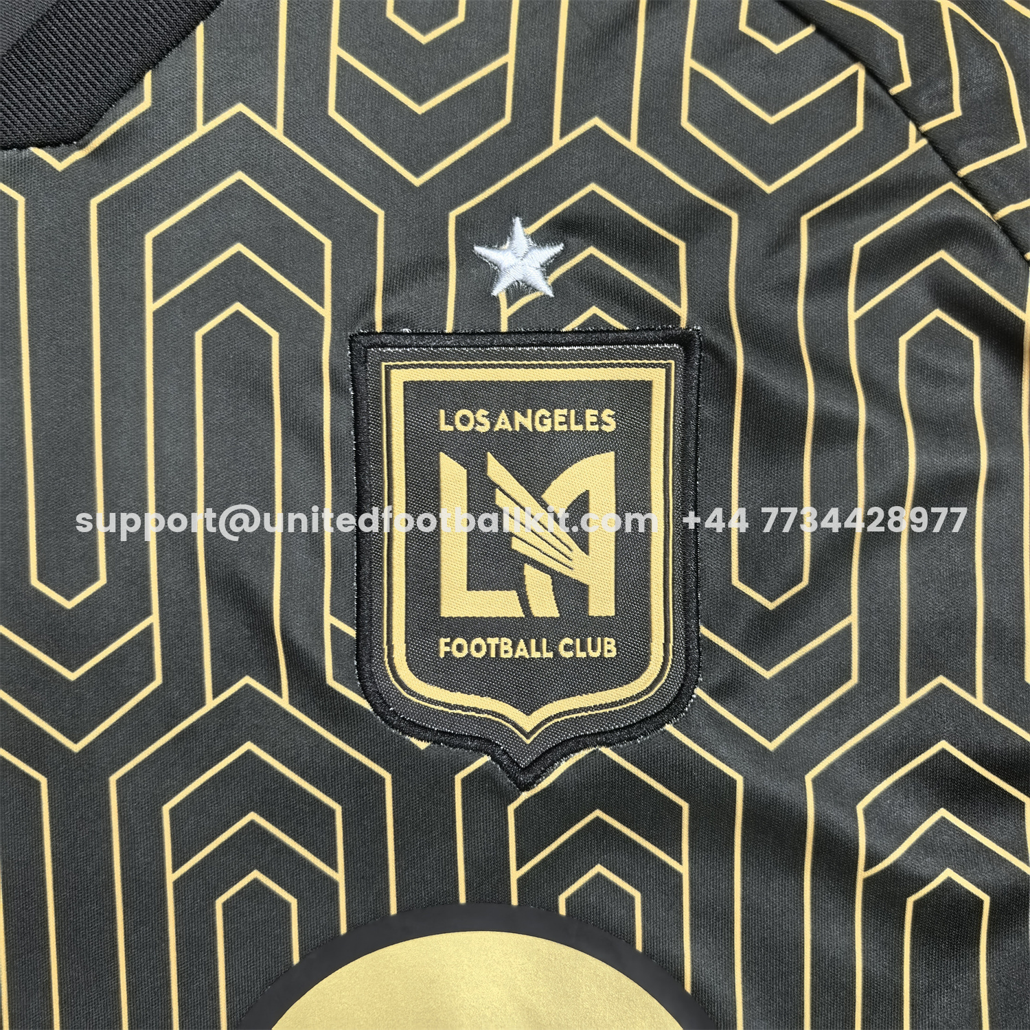 Unitedfootballkit.com | Los Angeles FC 26-27 Home Jersey With Star - Fans Version -Customize Name, Number and Patch | Worldwide Shipping